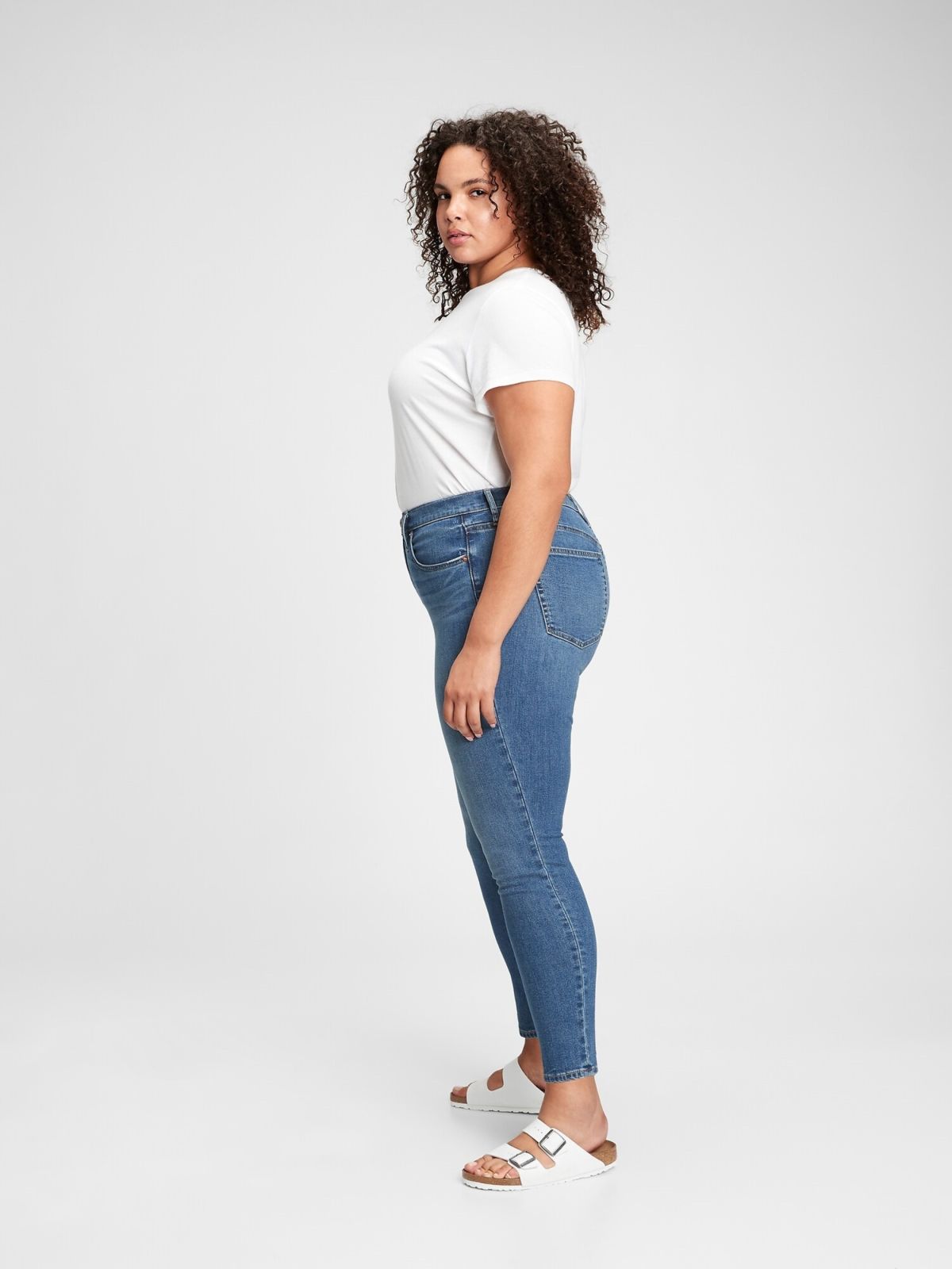 ג'ינס סקיני בגזרה גבוהה / נשים של GAP