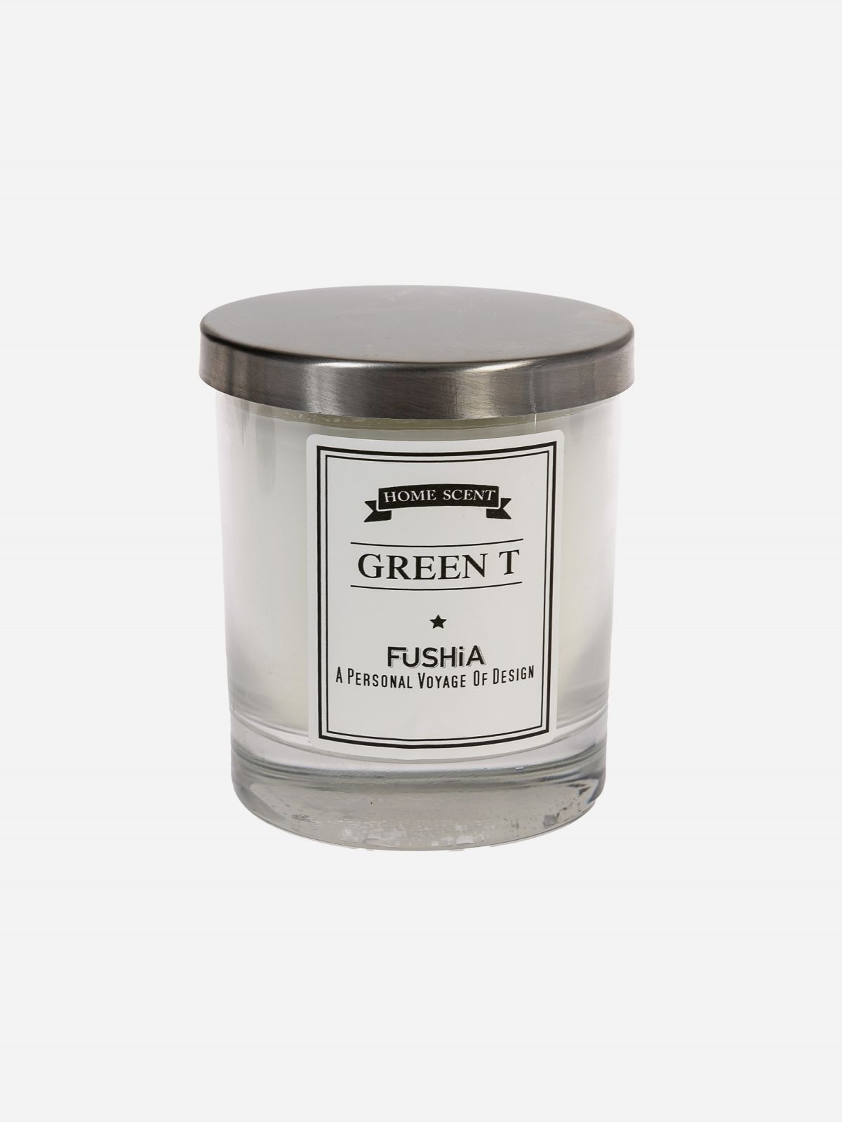  נר ריחני בכוס זכוכית Green Tea של FUSHIA