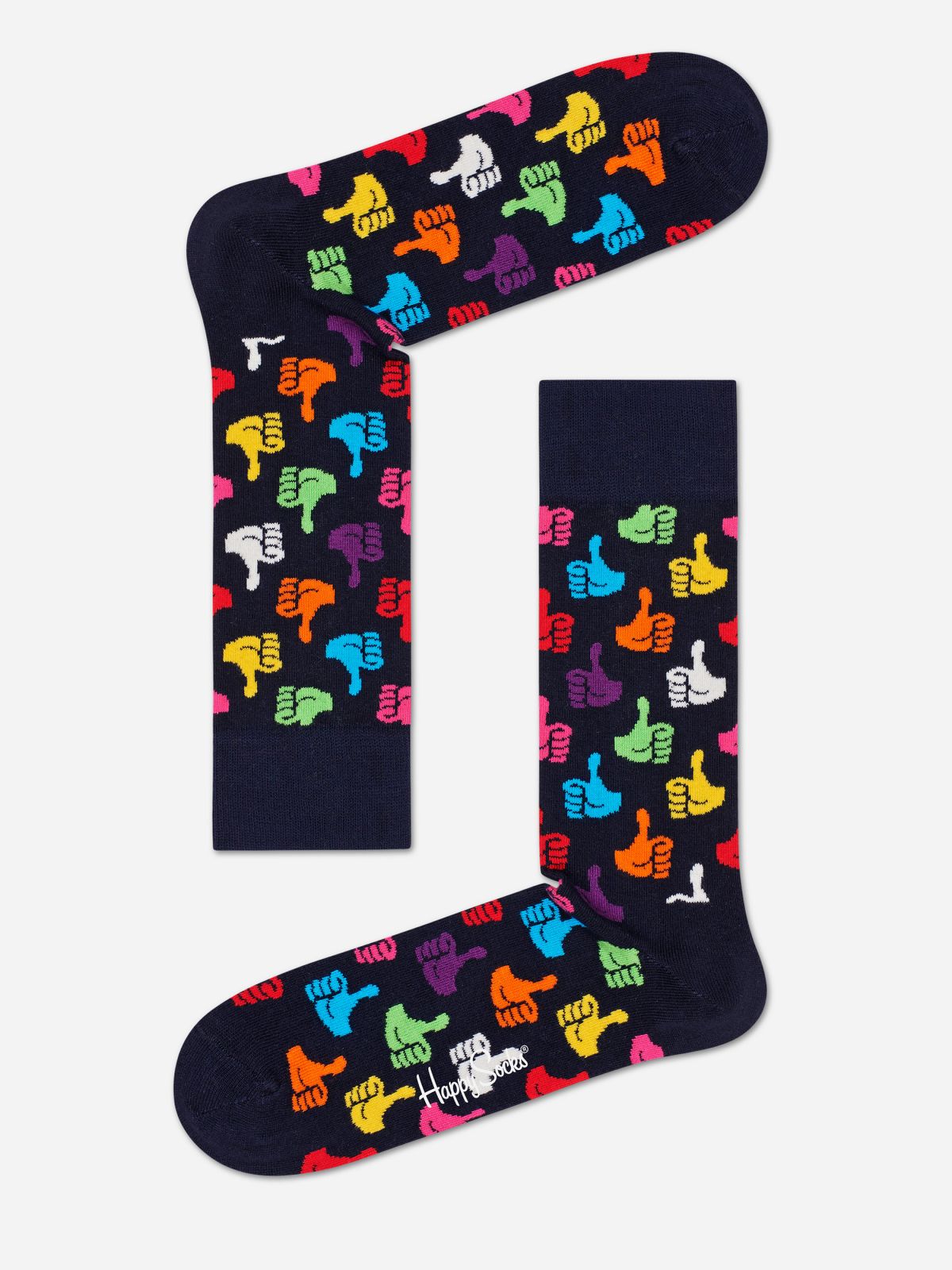  זוג גרביים בדוגמת Thumbs up / נשים של HAPPY SOCKS