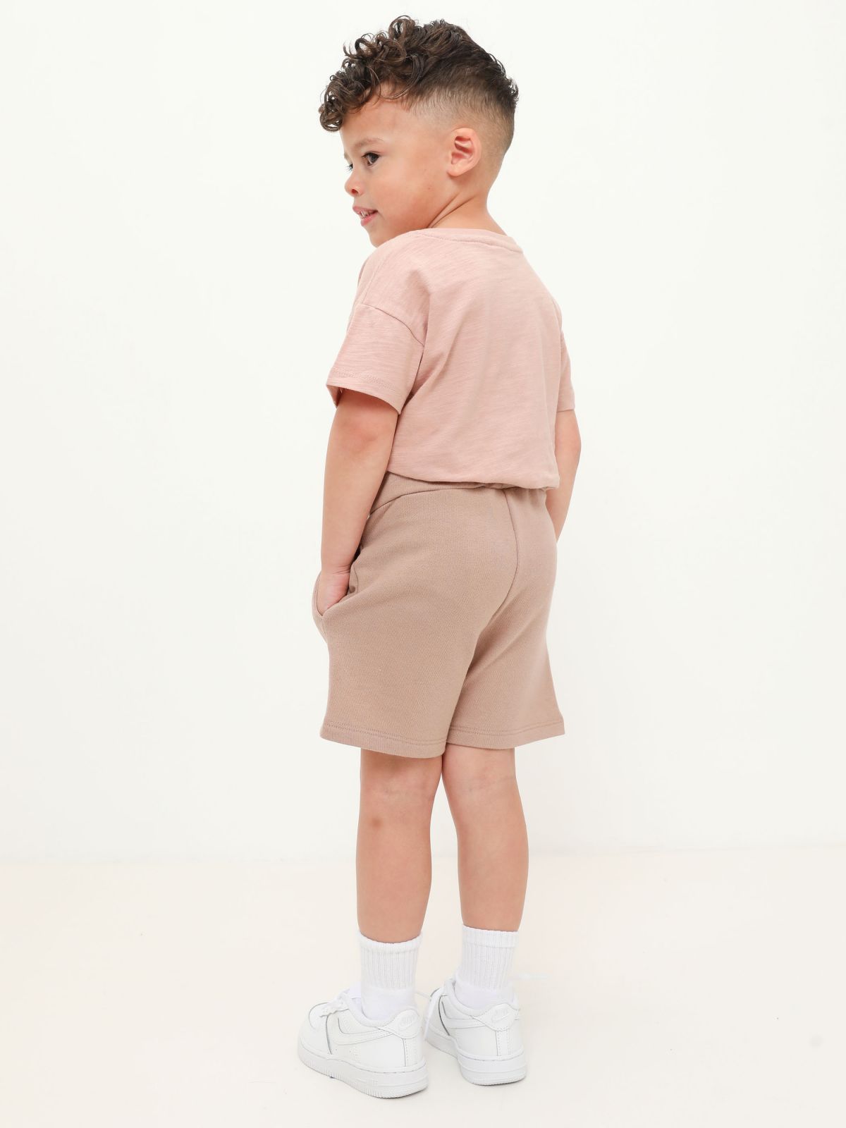  מארז 3 מכנסי פרנץ' טרי קצרים בצבעים שונים / 3M-6Y של TERMINAL X KIDS