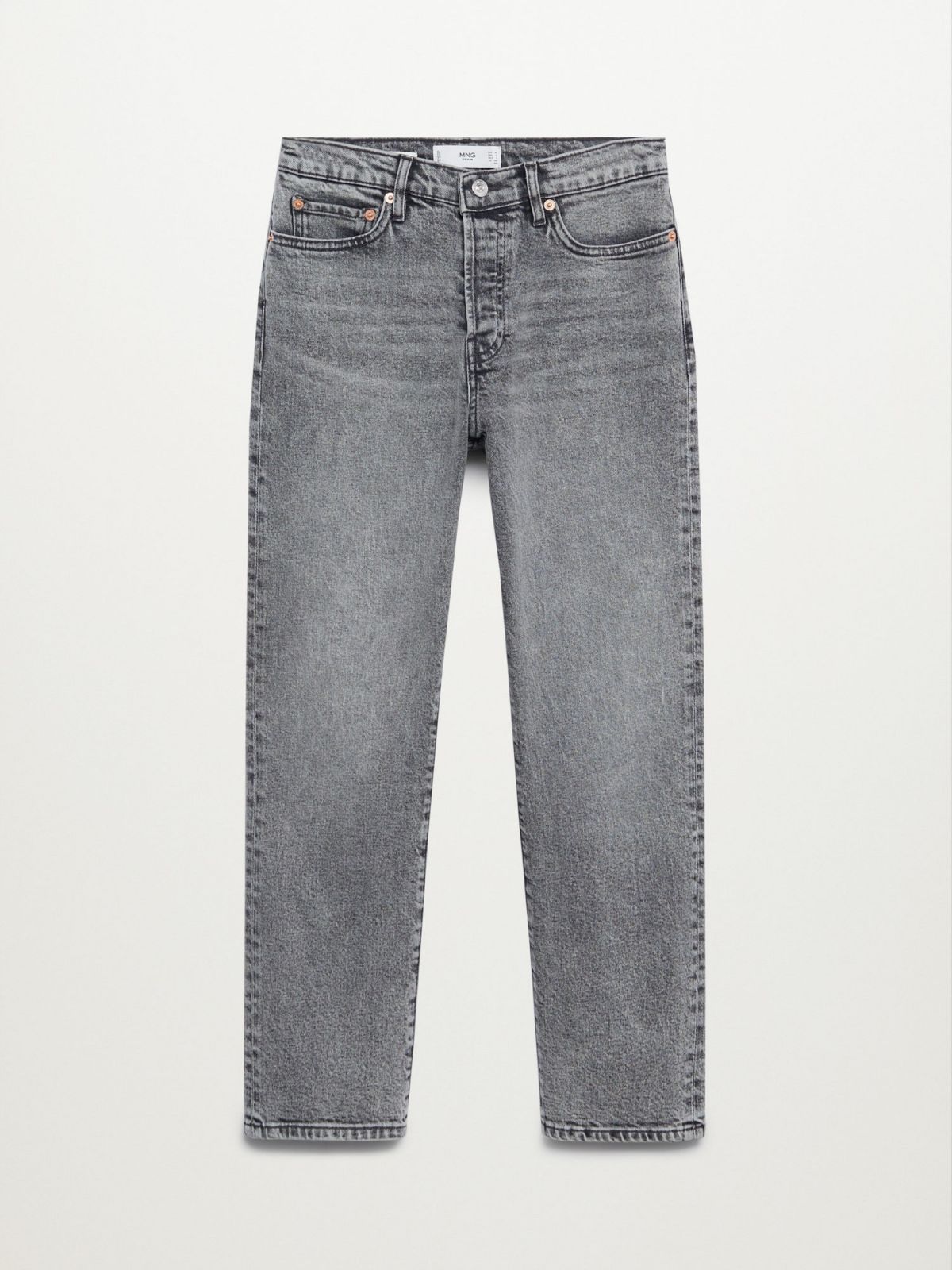  מכנסי ג'ינס Slim ארוכים בגזרה ישרה של MANGO