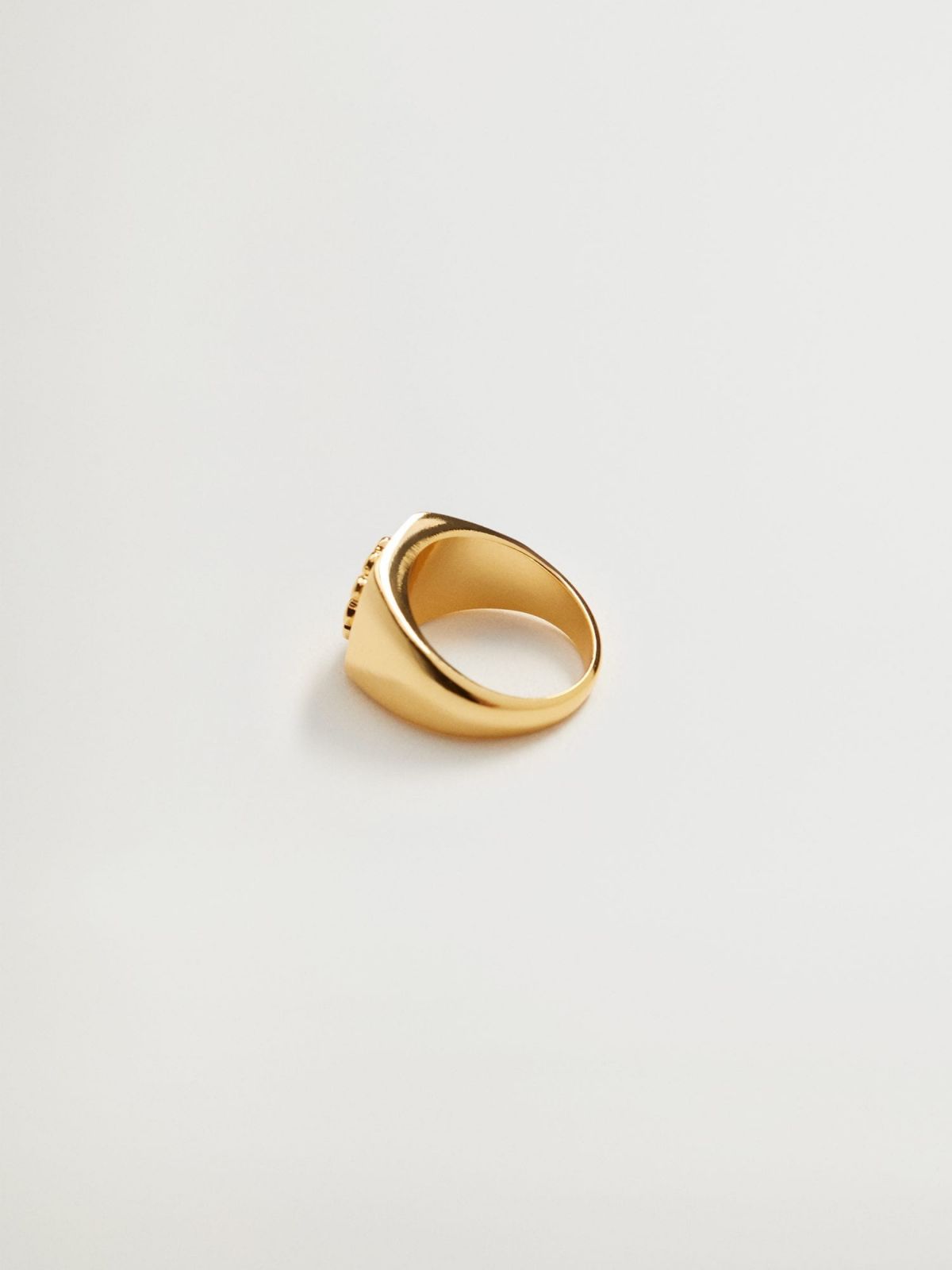  טבעת חותם פרח / נשים של MANGO