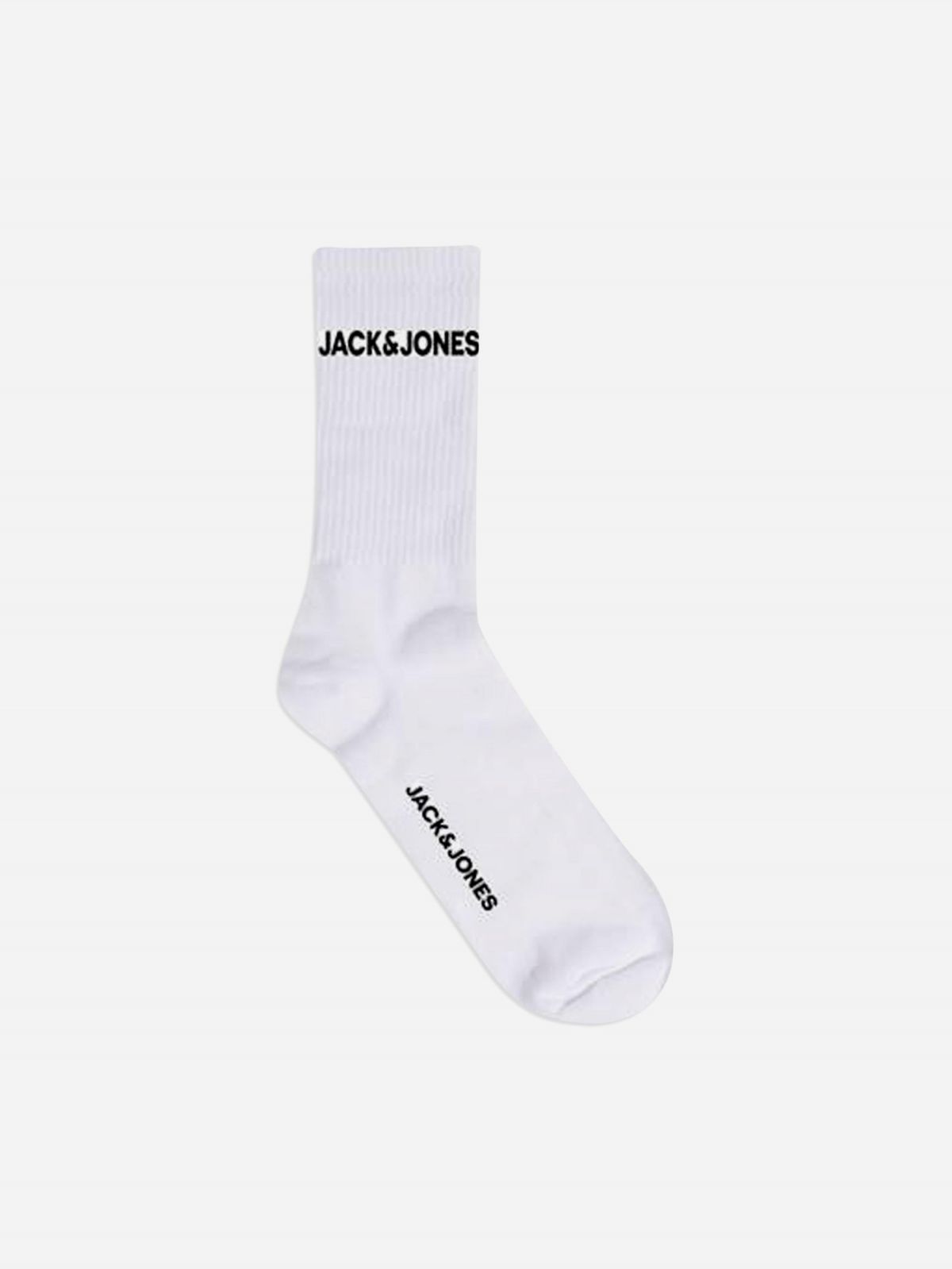  מארז 5 זוגות גרביים גבוהים עם לוגו / גברים של JACK AND JONES