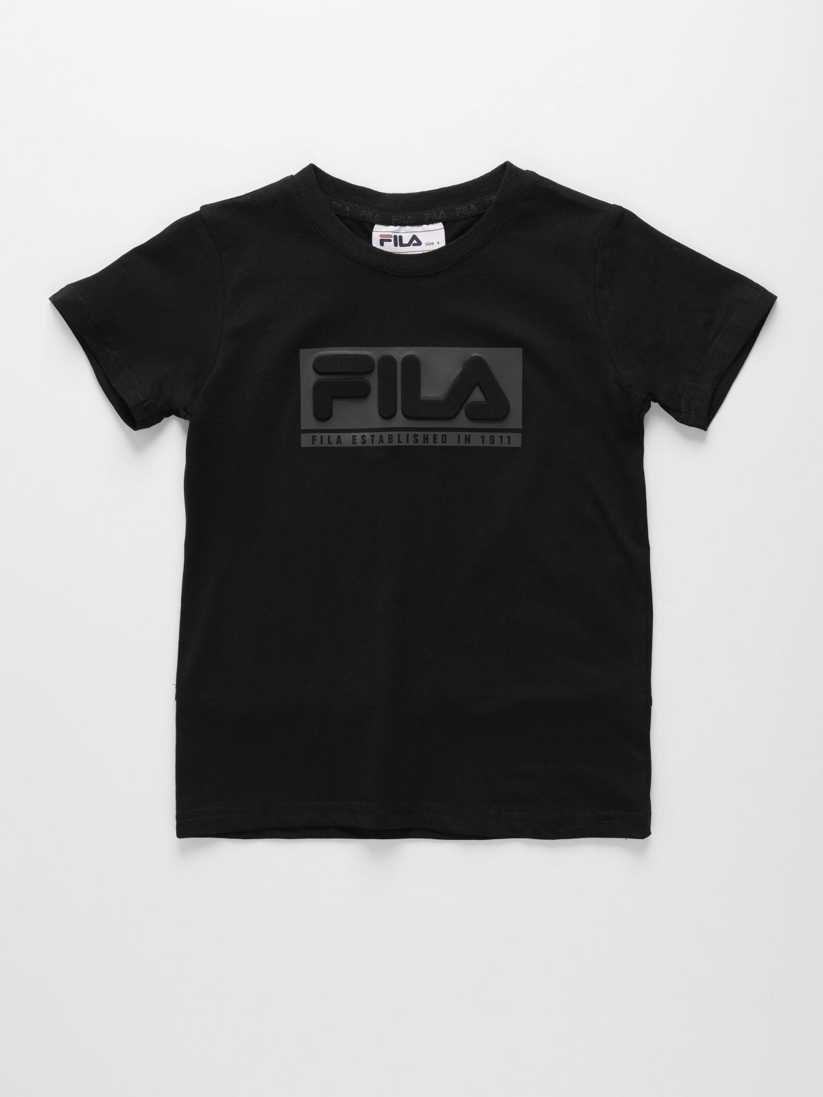  סט חולצה מכנסיים פרנץ' טרי עם לוגו / בנים של FILA