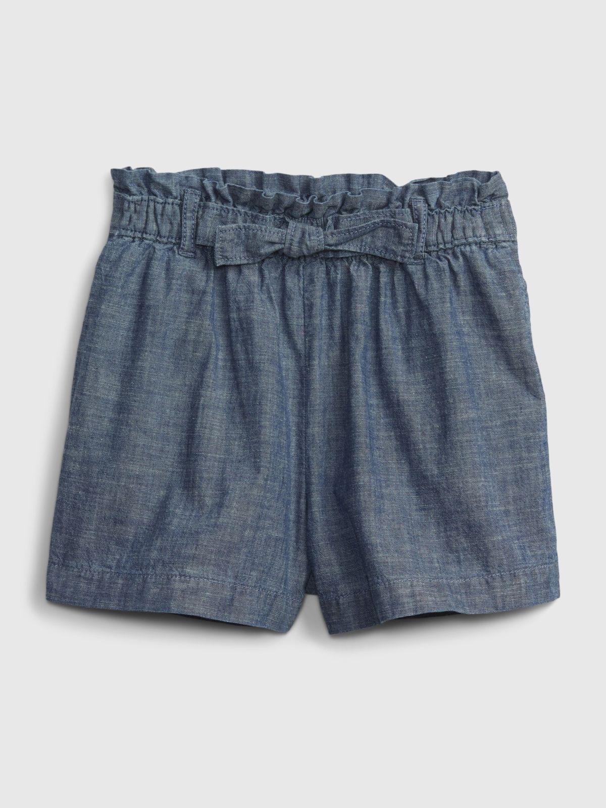 מכנסיים קצרים דמוי ג'ינס עם פפיון / 12M-5Y של GAP