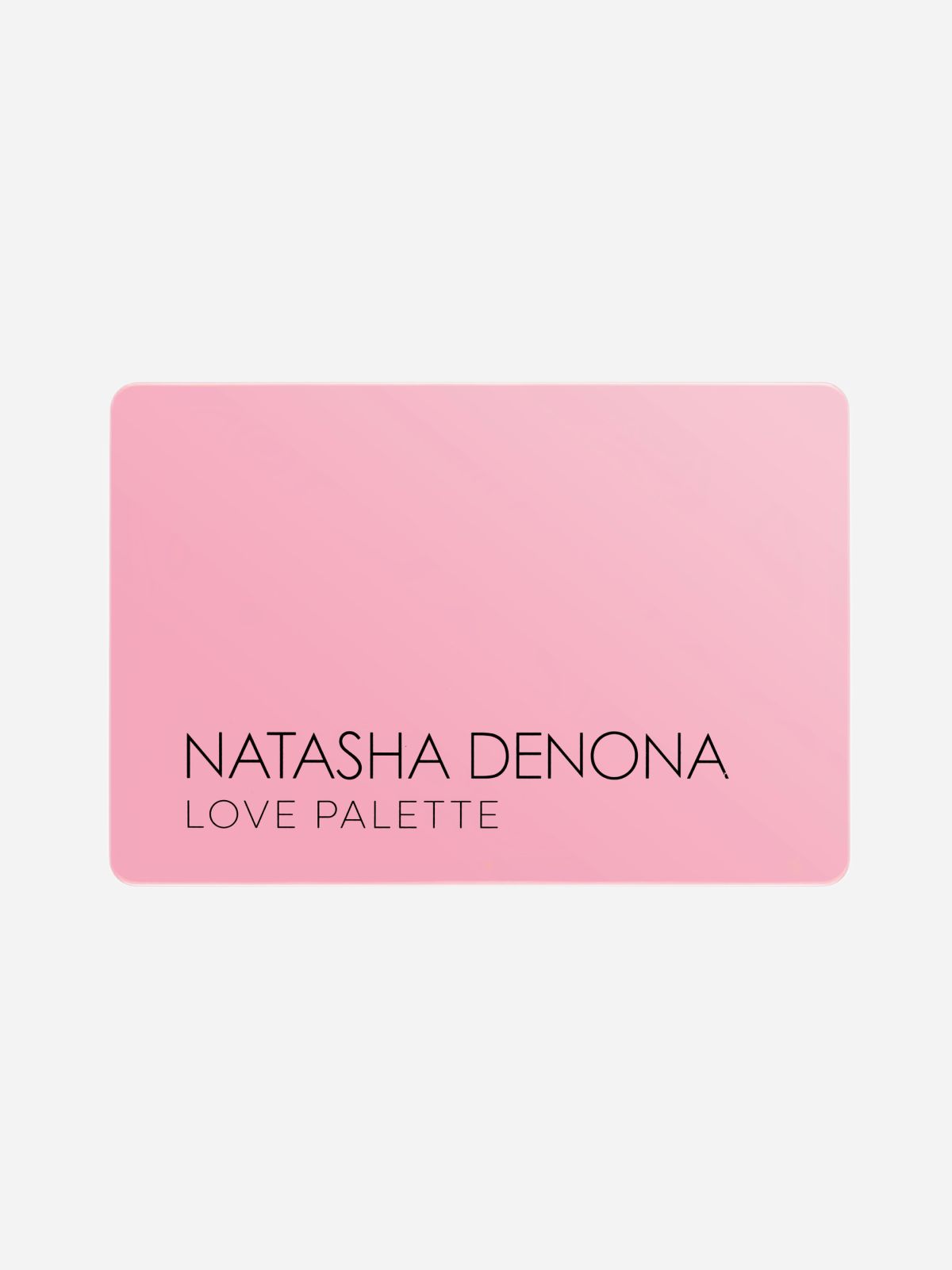  פלטת צלליות לעיניים בעלת 15 גווני וורוד וסגול Love palette של NATASHA DENONA