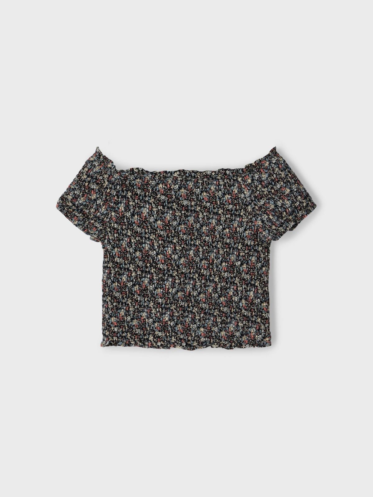  חולצת אוף שולדרס בהדפס פרחים / TEEN של LMTD