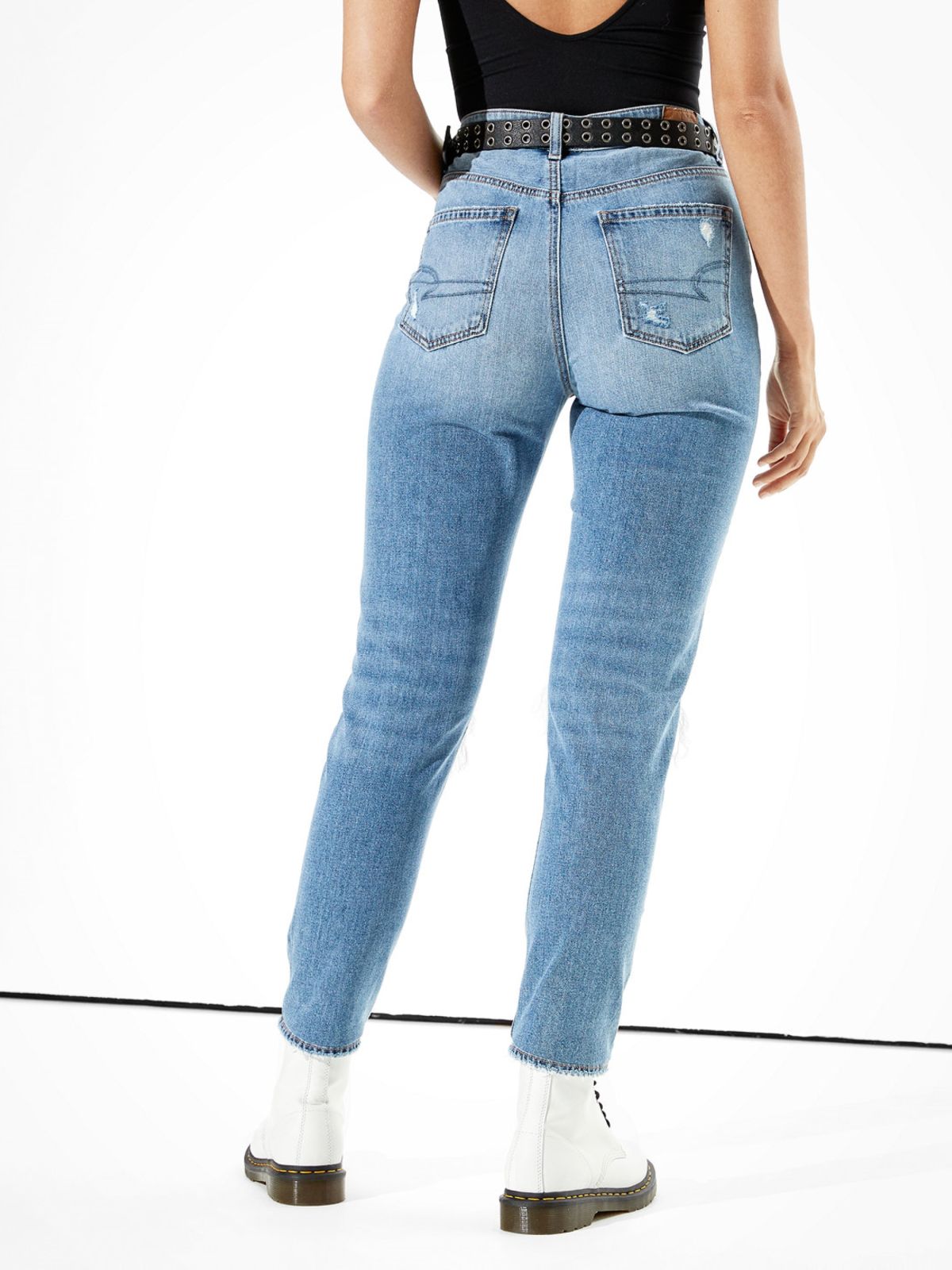  ג'ינס בגזרת Mom / נשים של AMERICAN EAGLE