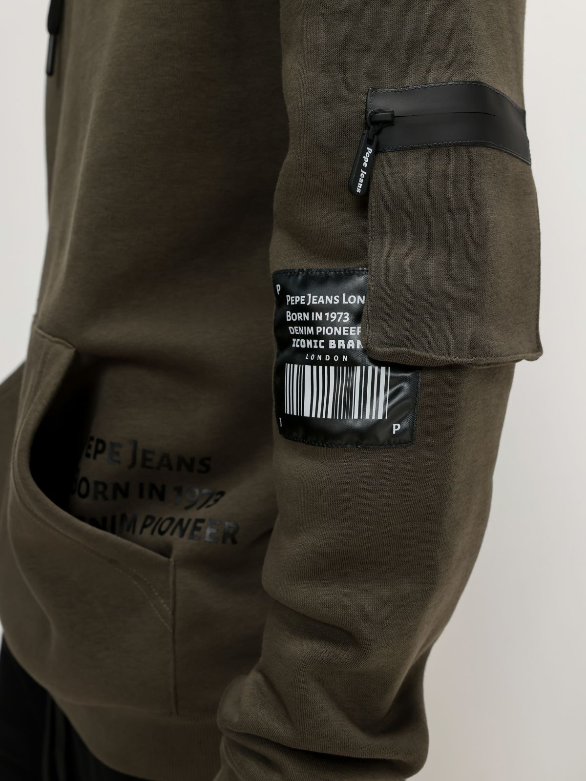  חליפת טרנינג עם פאץ' לוגו של PEPE JEANS