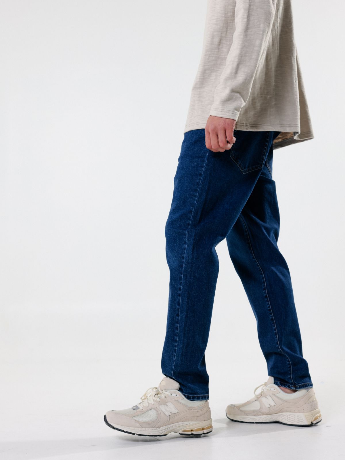  ג'ינס ארוך בגזרה ישרה של FOX