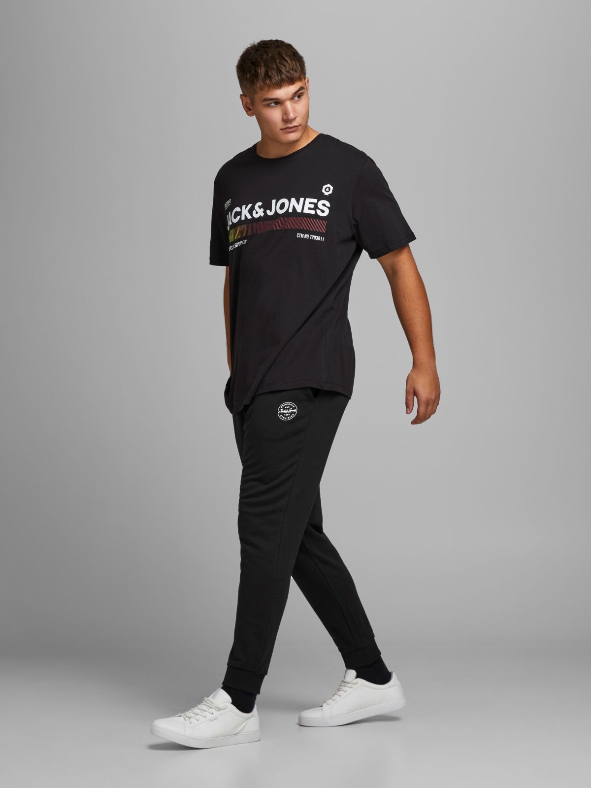  מכנסי טרנינג עם לוגו של JACK AND JONES