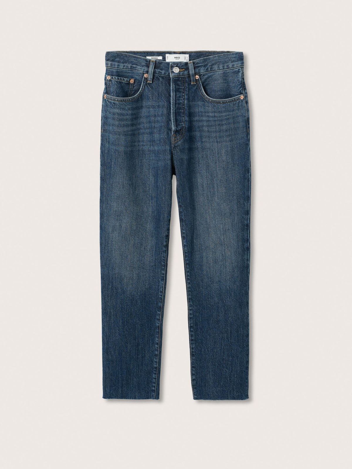  ג'ינס קרופ Slim fit של MANGO
