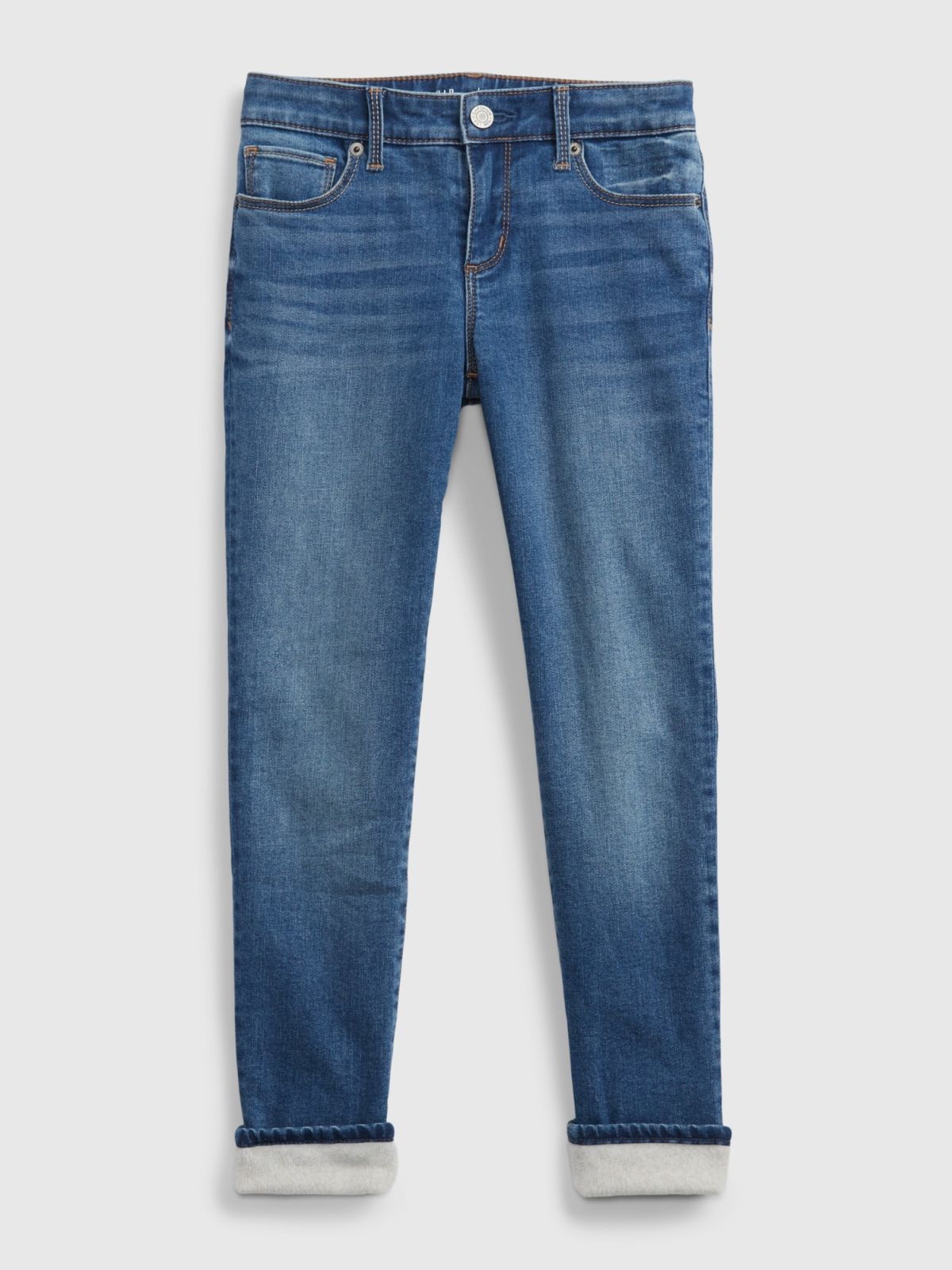  ג'ינס סקיני עם בטנה של GAP