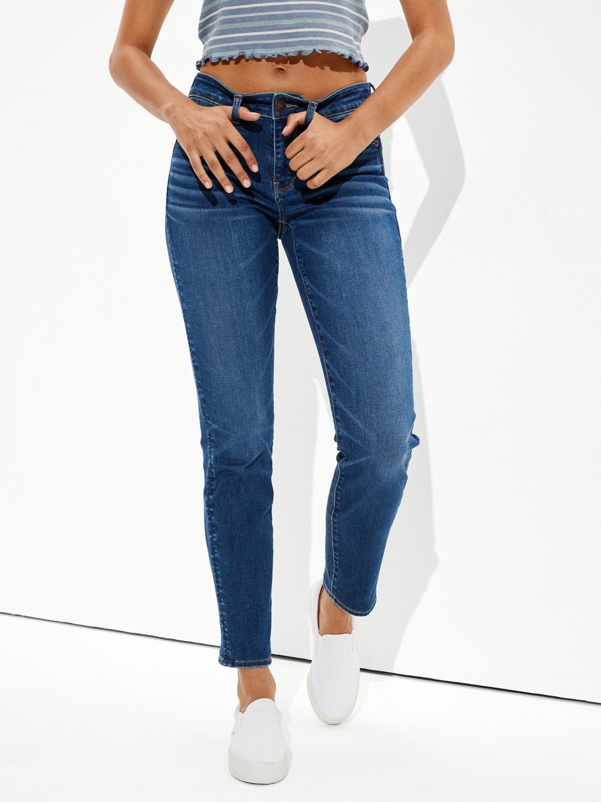  ג'ינס בגזרת SKINNY / נשים של AMERICAN EAGLE