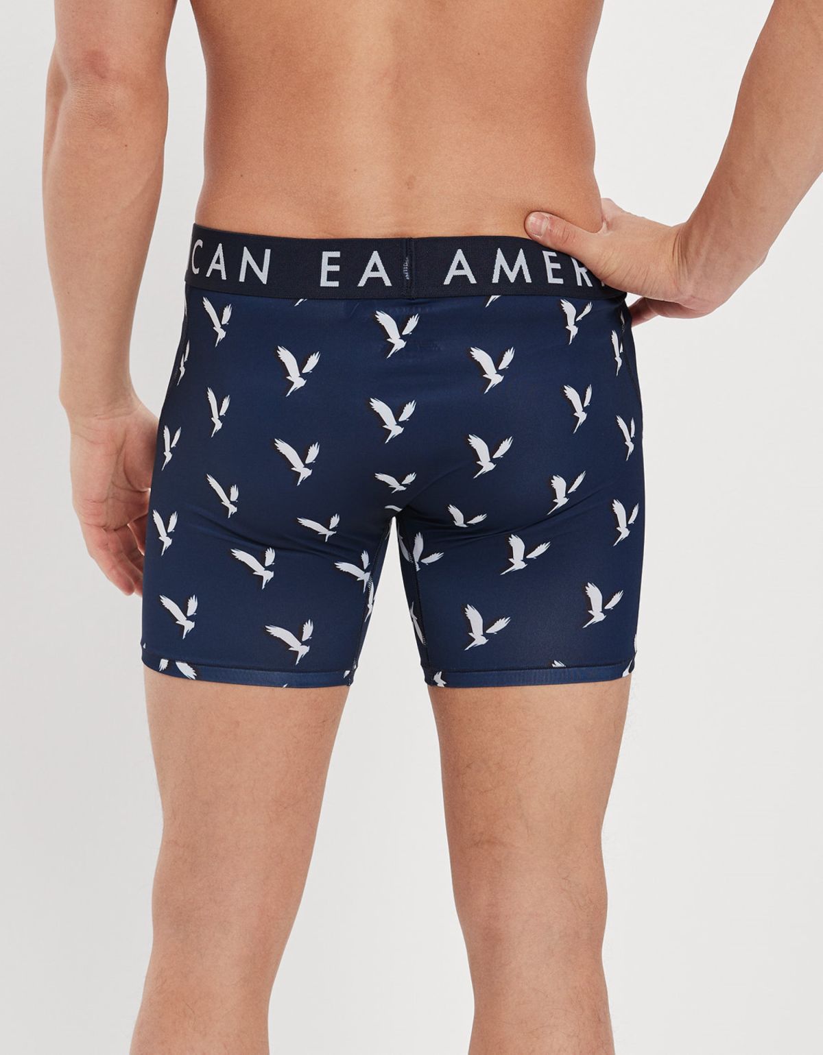  בוקסר בהדפס לוגו של AMERICAN EAGLE