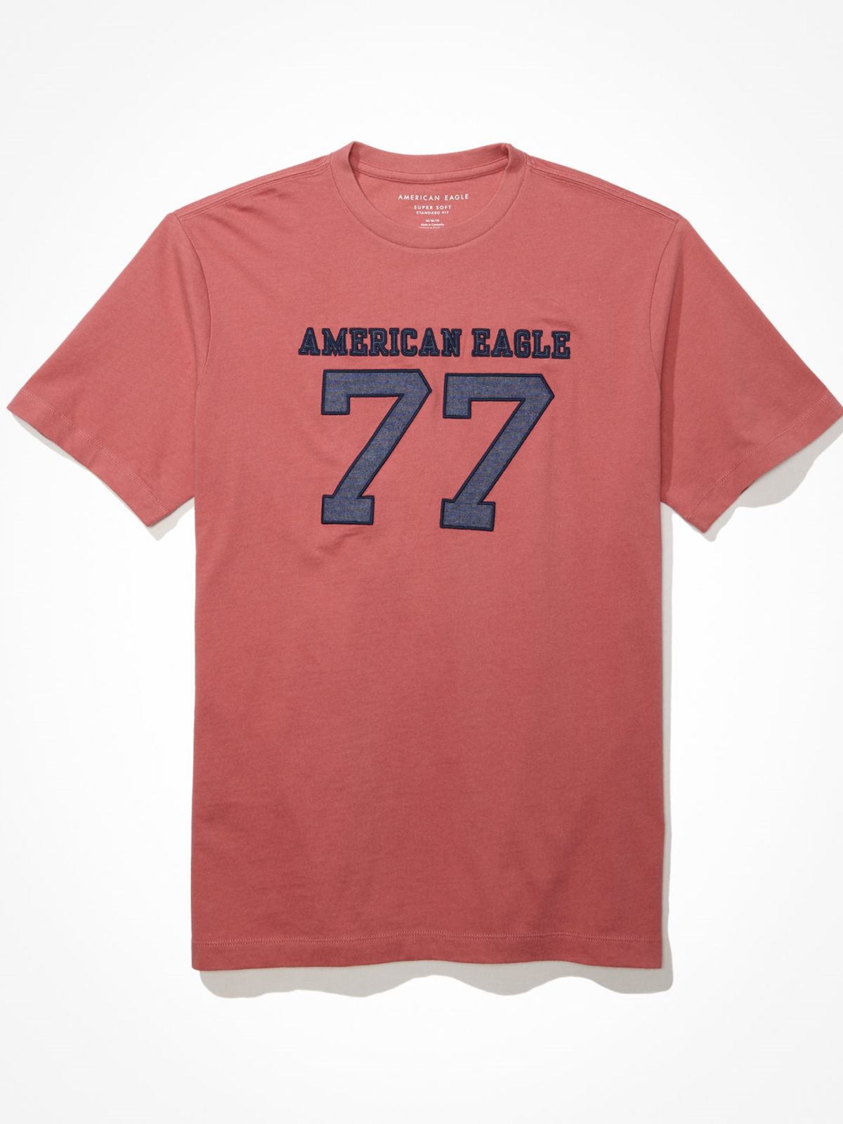  טי שירט עם הדפס לוגו / גברים של AMERICAN EAGLE