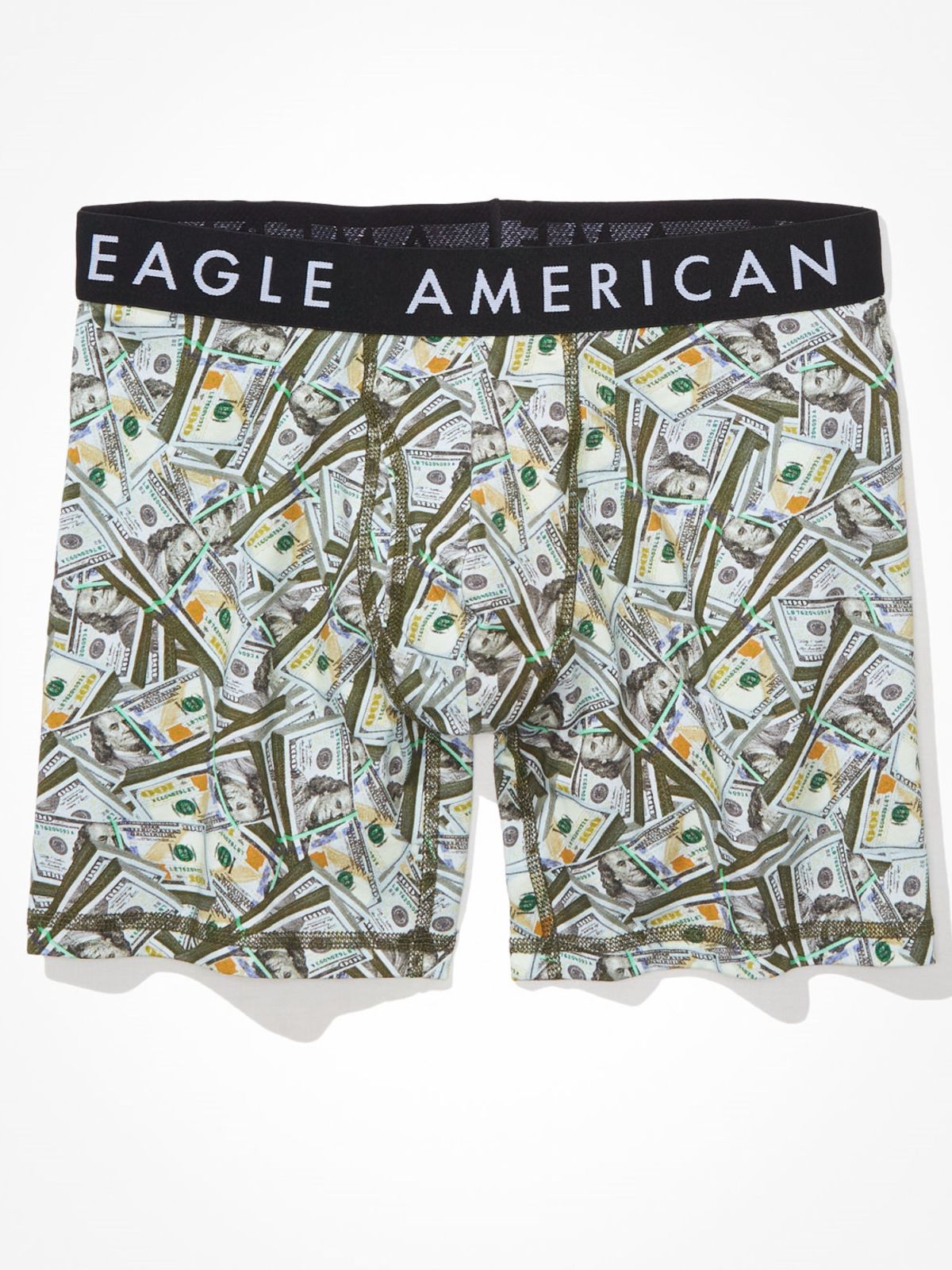  תחתוני בוקסר בהדפס דולרים / גברים של AMERICAN EAGLE