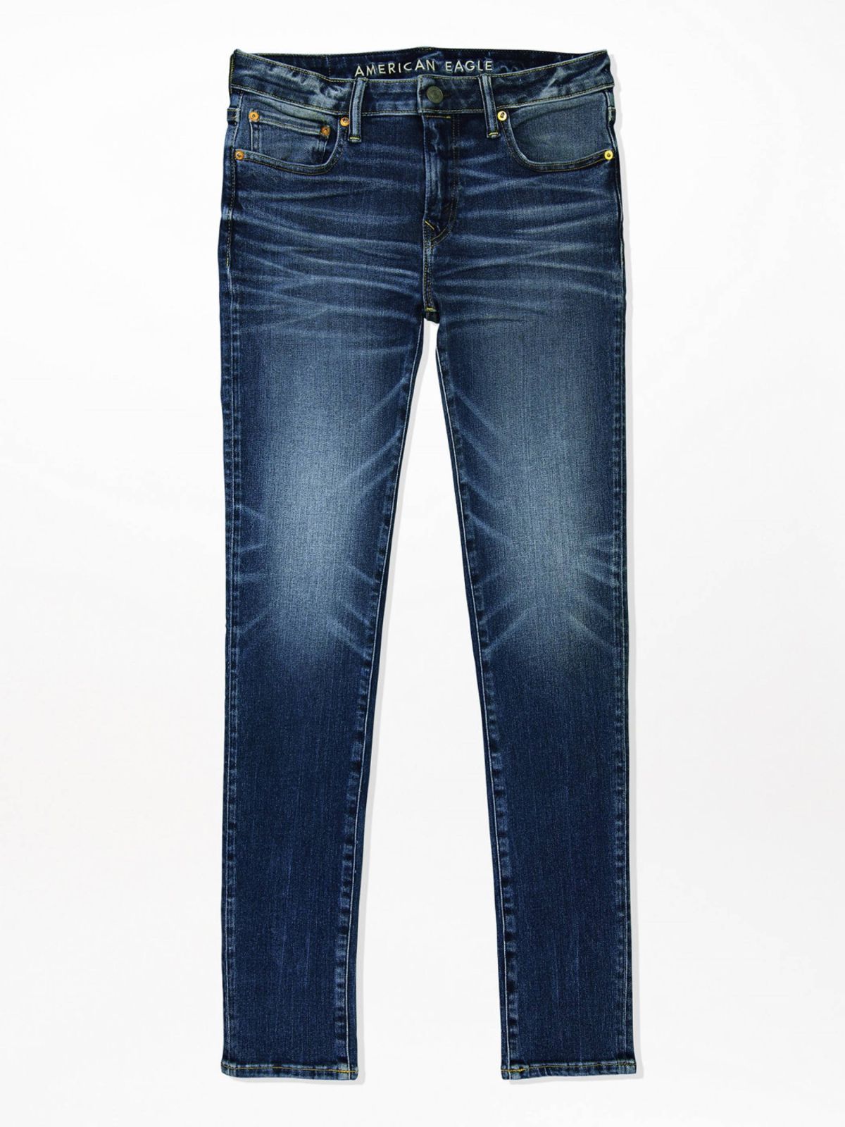 ג'ינס ארוך ווש בגזרת SKINNY של AMERICAN EAGLE