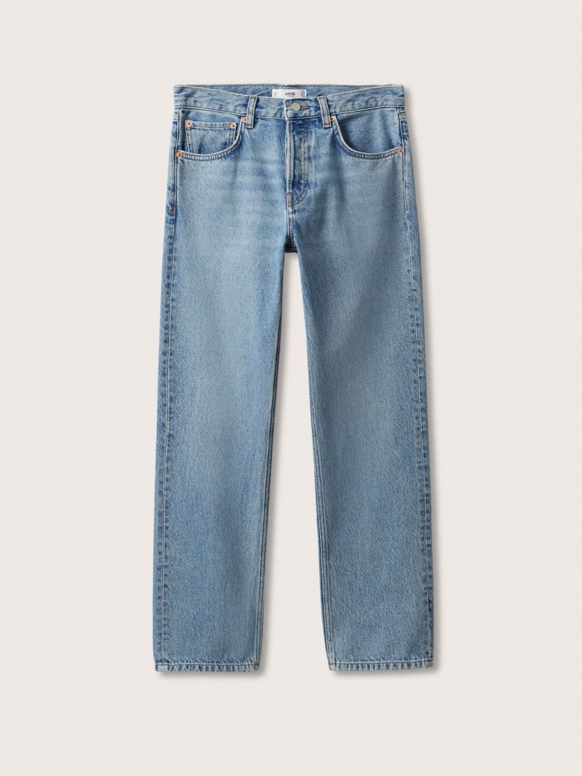  ג'ינס ארוך בגזרה נמוכה של MANGO