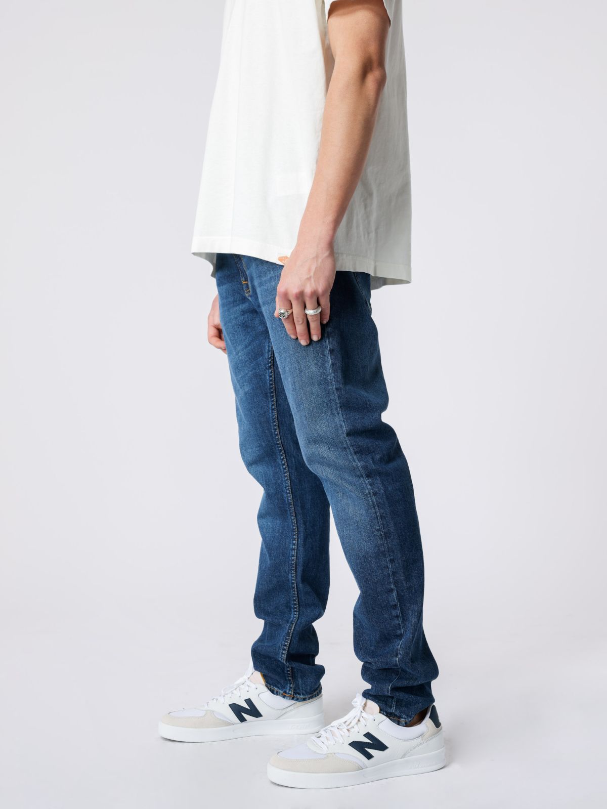  ג'ינס סלים Lean Dean של NUDIE JEANS