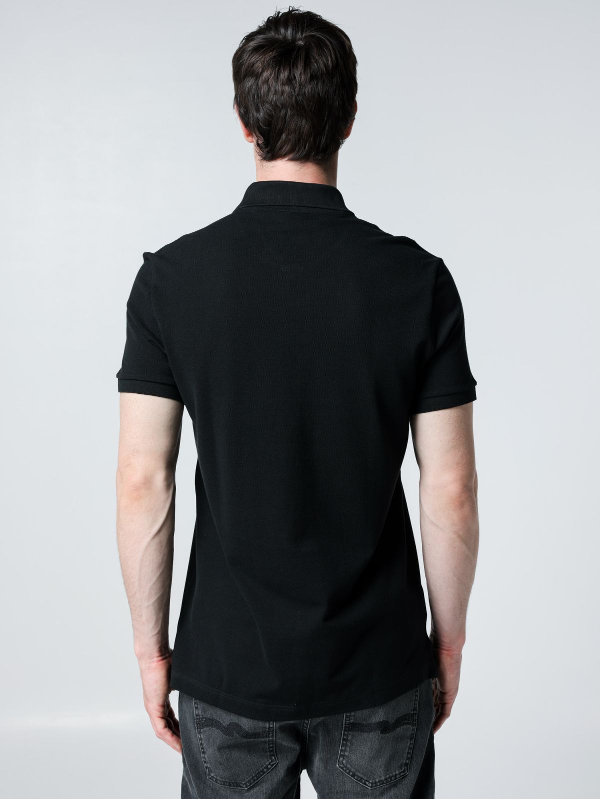  חולצת פולו עם פאץ' לוגו slim fit של LACOSTE