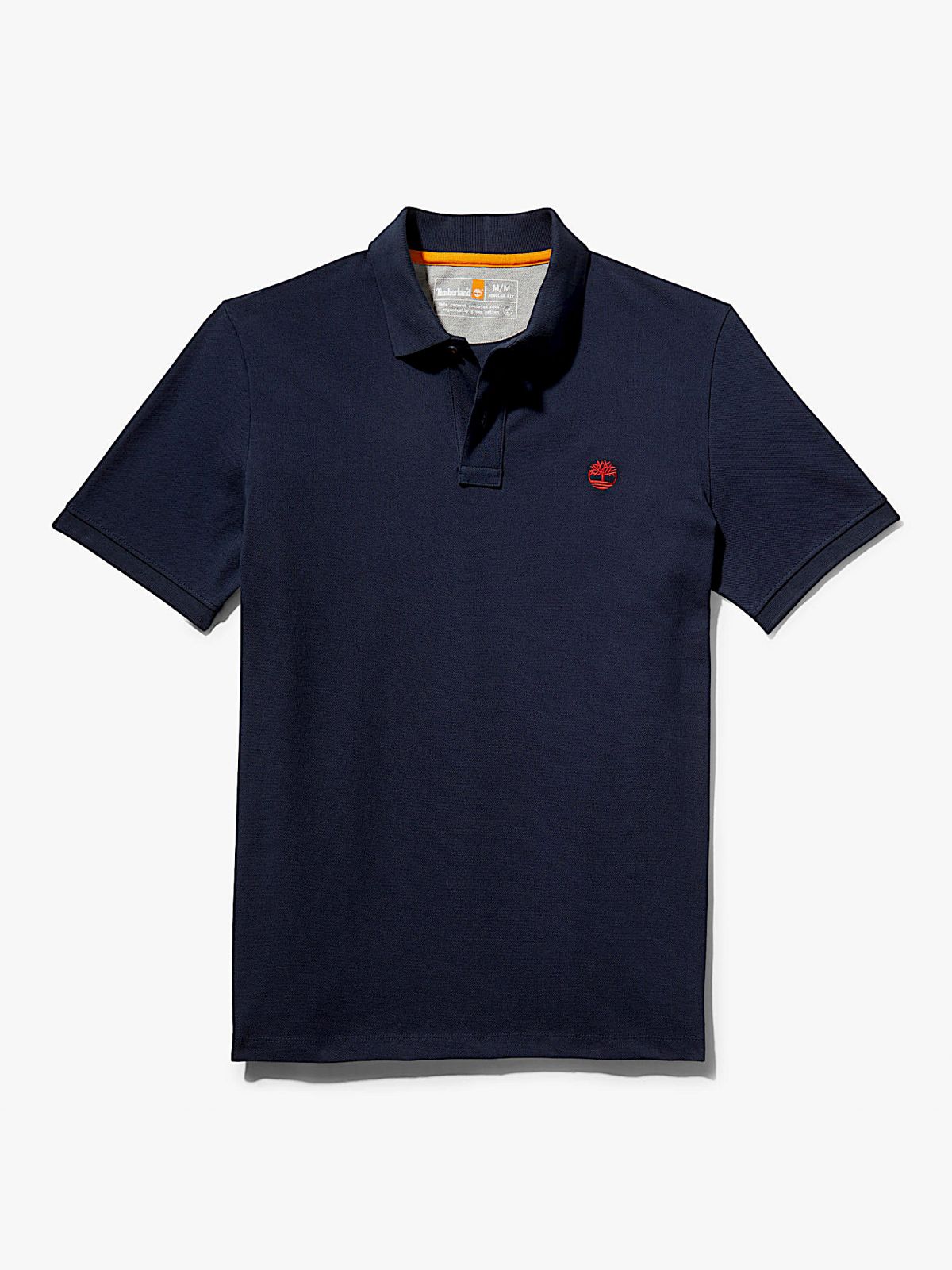 חולצת פולו עם רקמת לוגו של TIMBERLAND