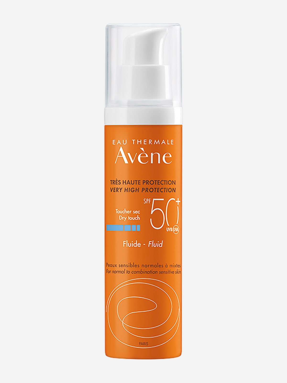  תחליב הגנה לעור רגיל-מעורב Fluid Spf50+ של AVENE