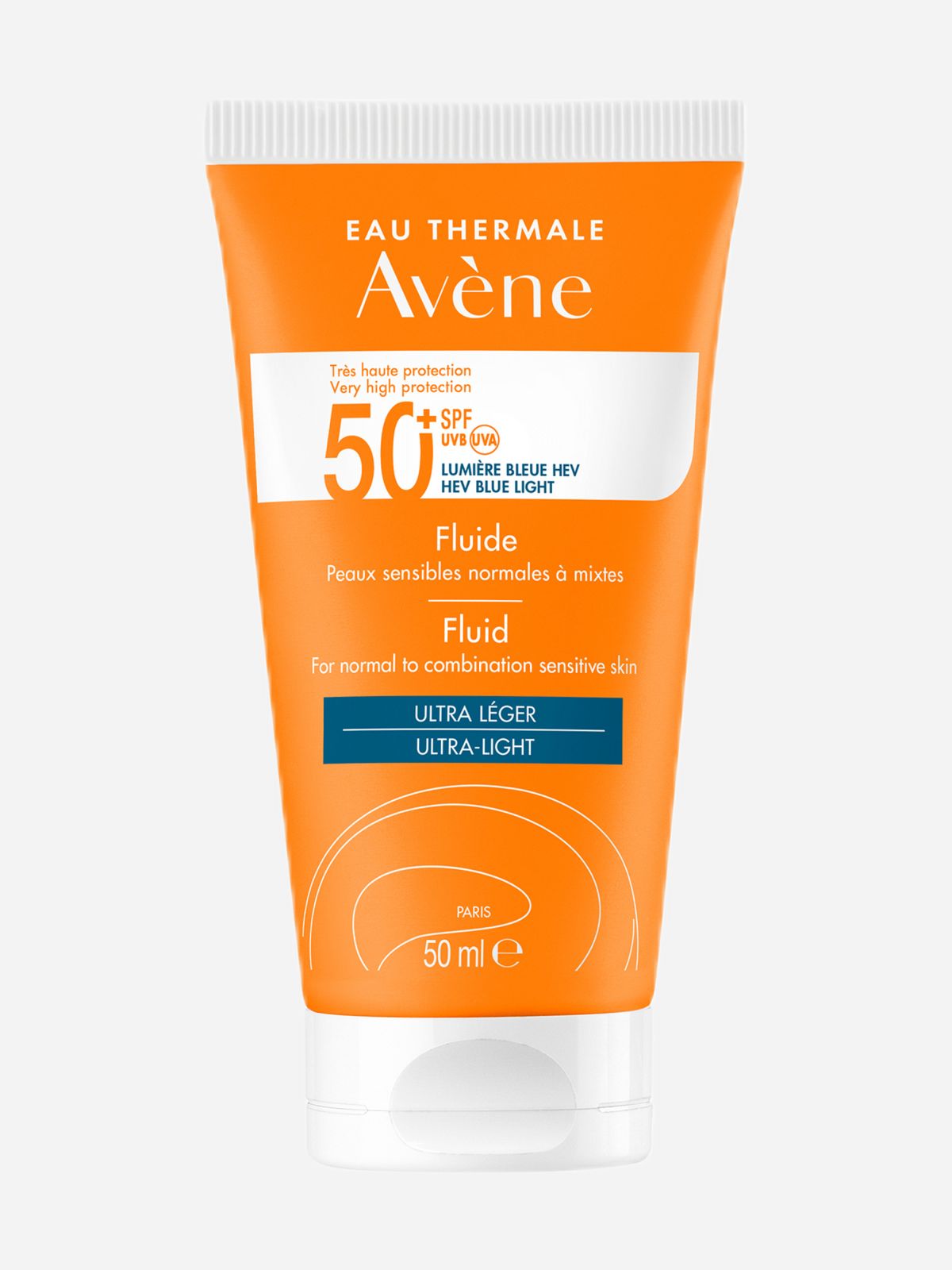  תחליב הגנה לעור רגיל-מעורב Fluid Spf50+ של AVENE