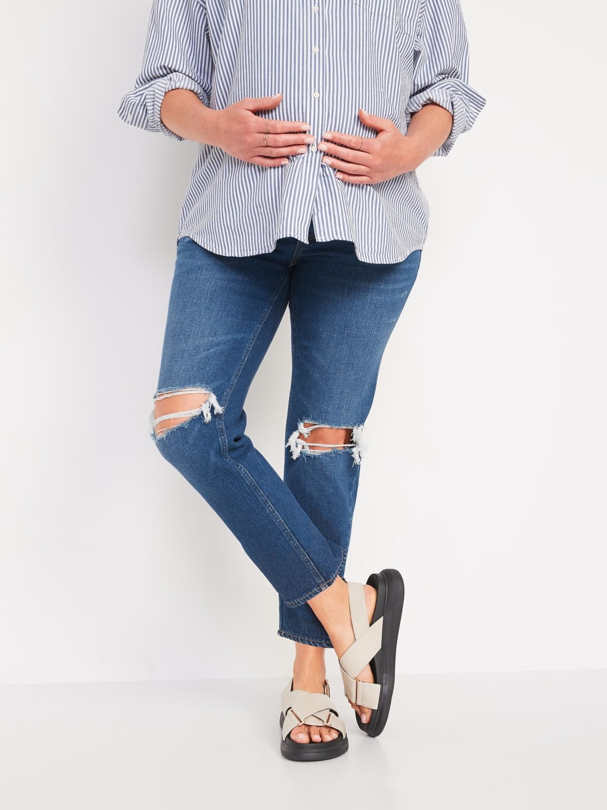  מכנסי סקיני ג'ינס ארוכים / Maternity של OLD NAVY
