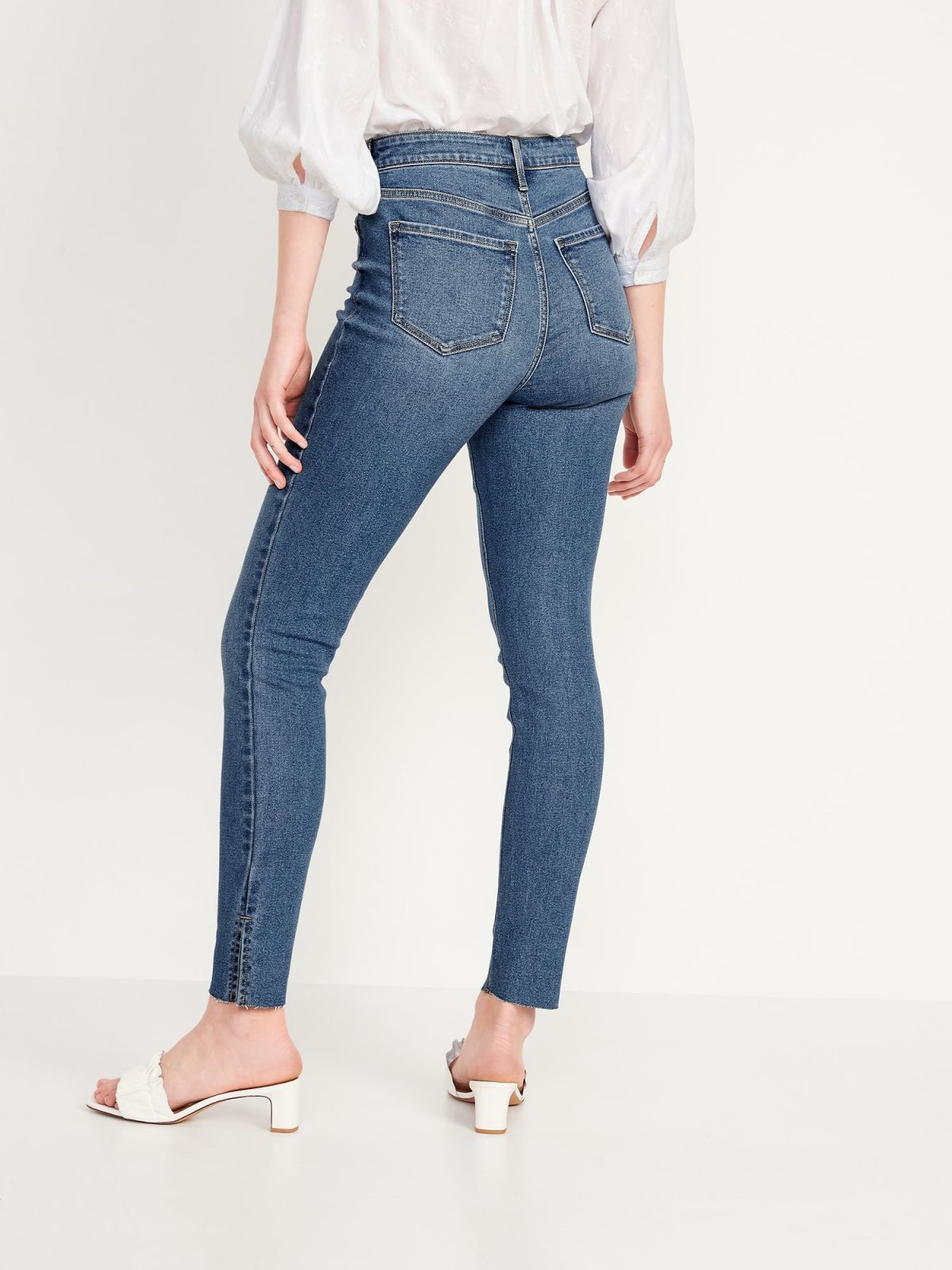  ג'ינס סקיני בגזרה גבוהה של OLD NAVY