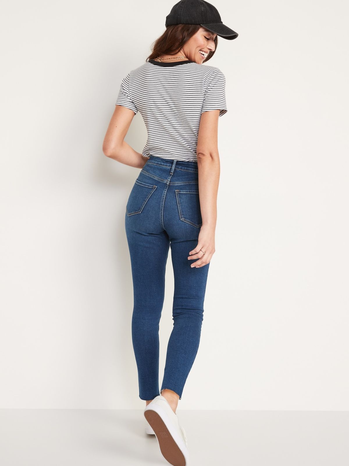  ג'ינס גבוה בגזרה ישרה של OLD NAVY