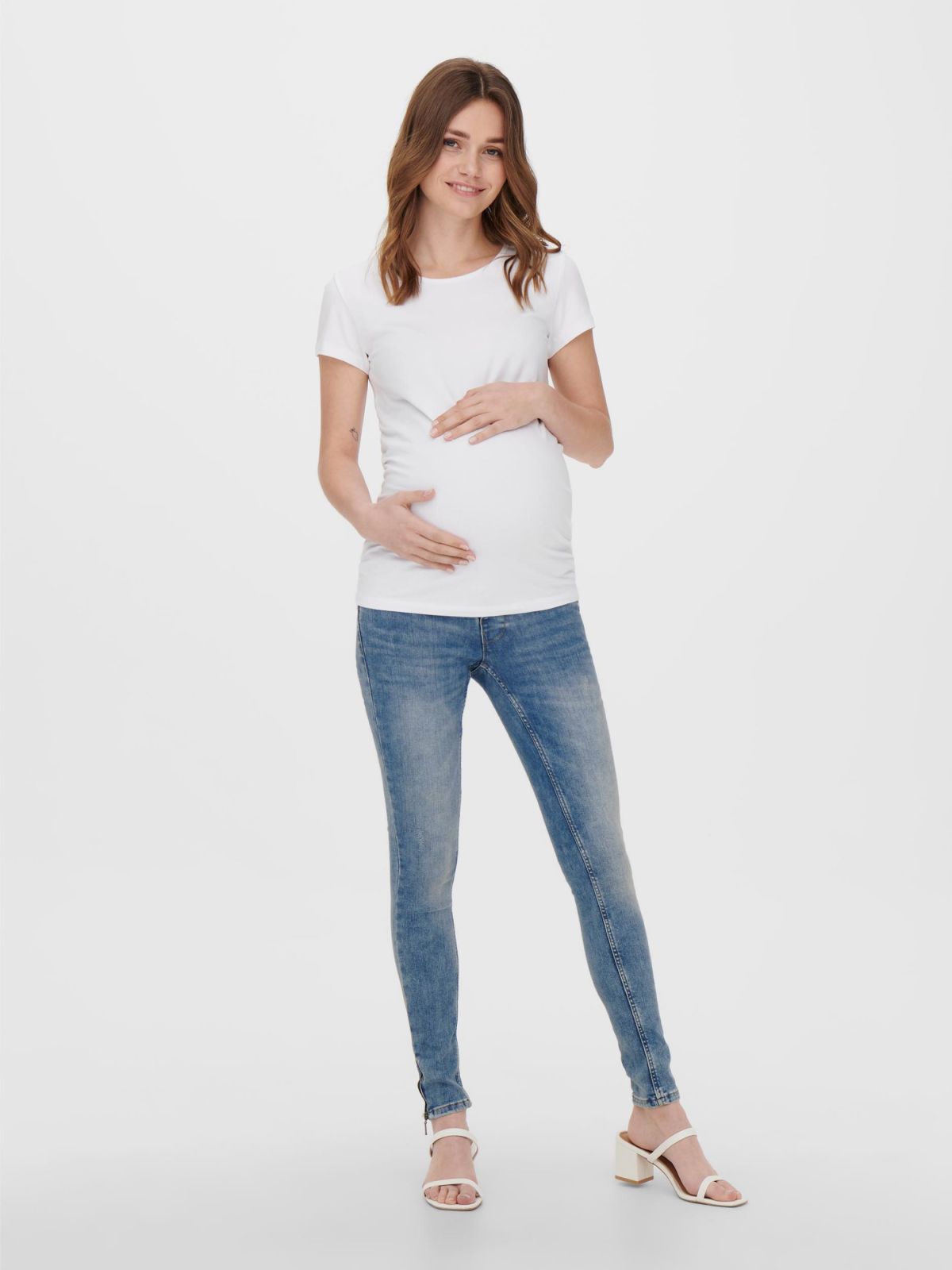  ג'ינס היריון בגזרת סקיני / MATERNITY של ONLY