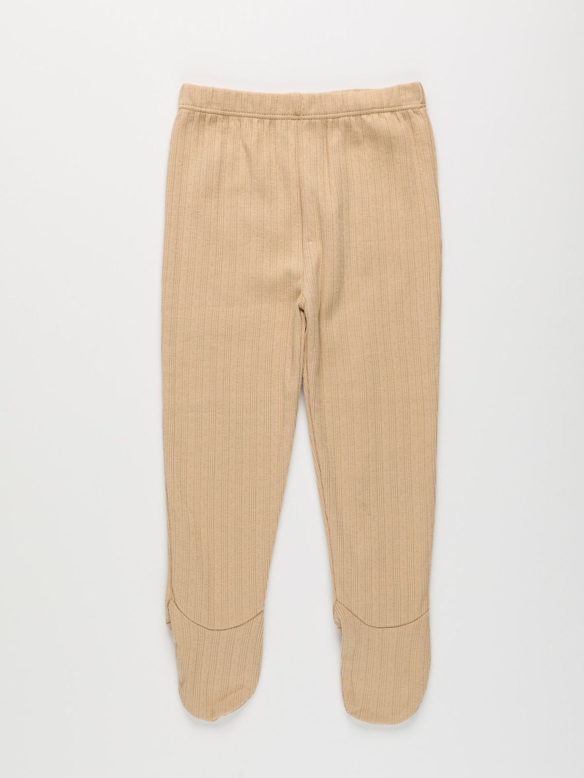  מארז 3 מכנסי בייבי עם רגלית מבד פויינטל / בייבי בנות 0M-2Y של TERMINAL X KIDS