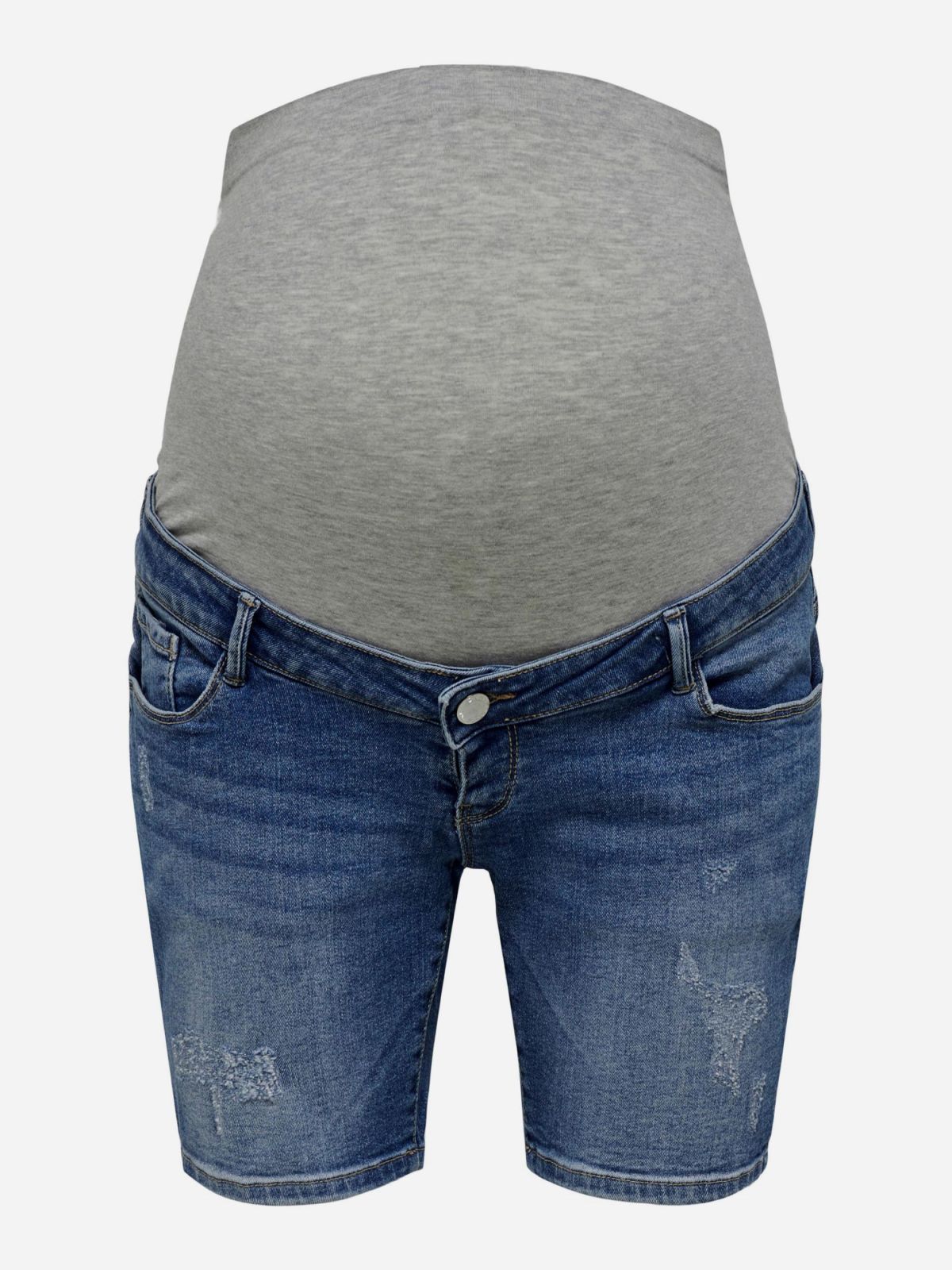  ג'ינס הריון קצר בשילוב גומי / נשים של ONLY