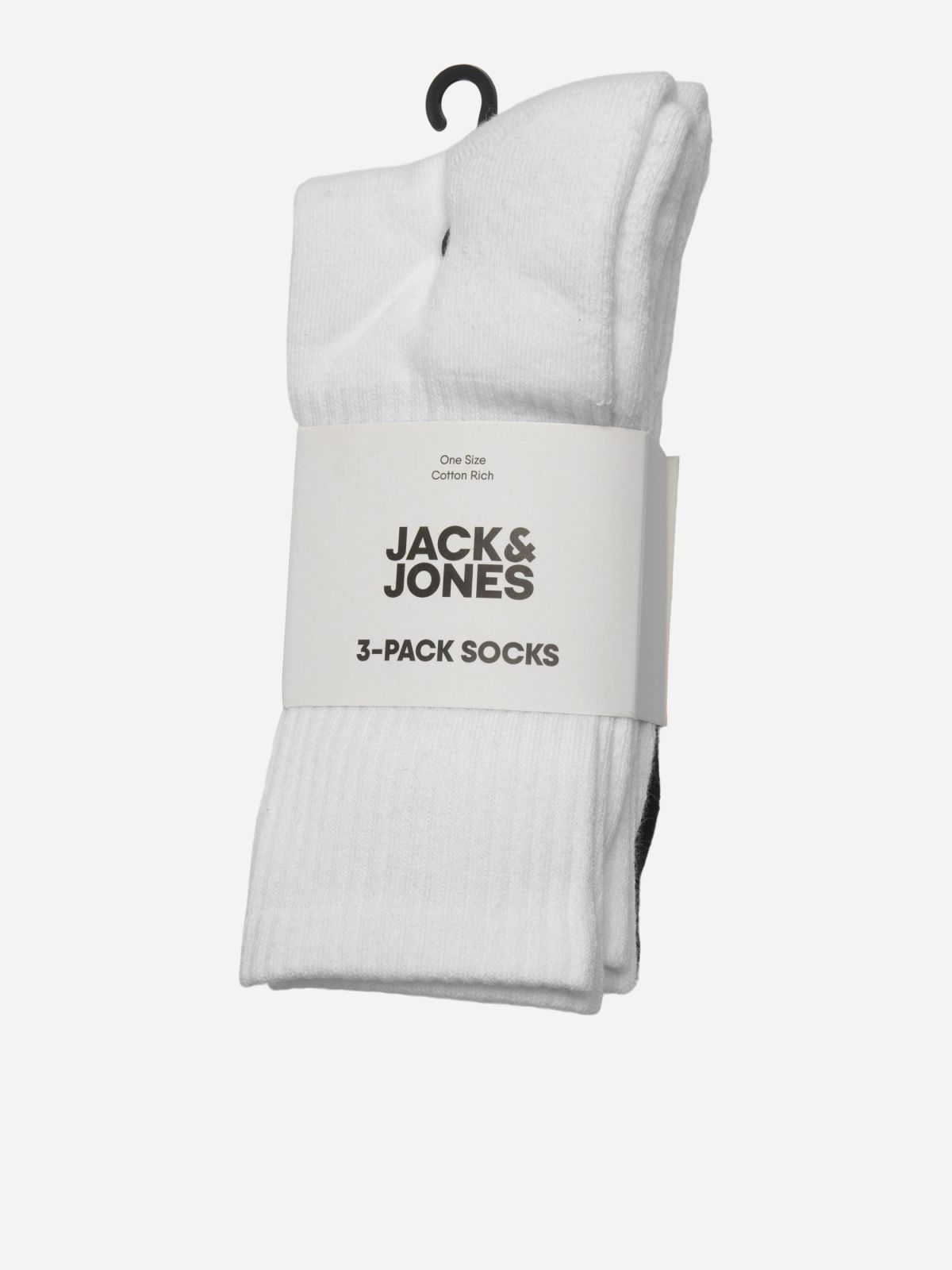  מארז 3 זוגות גרביים עם לוגו / גברים של JACK AND JONES