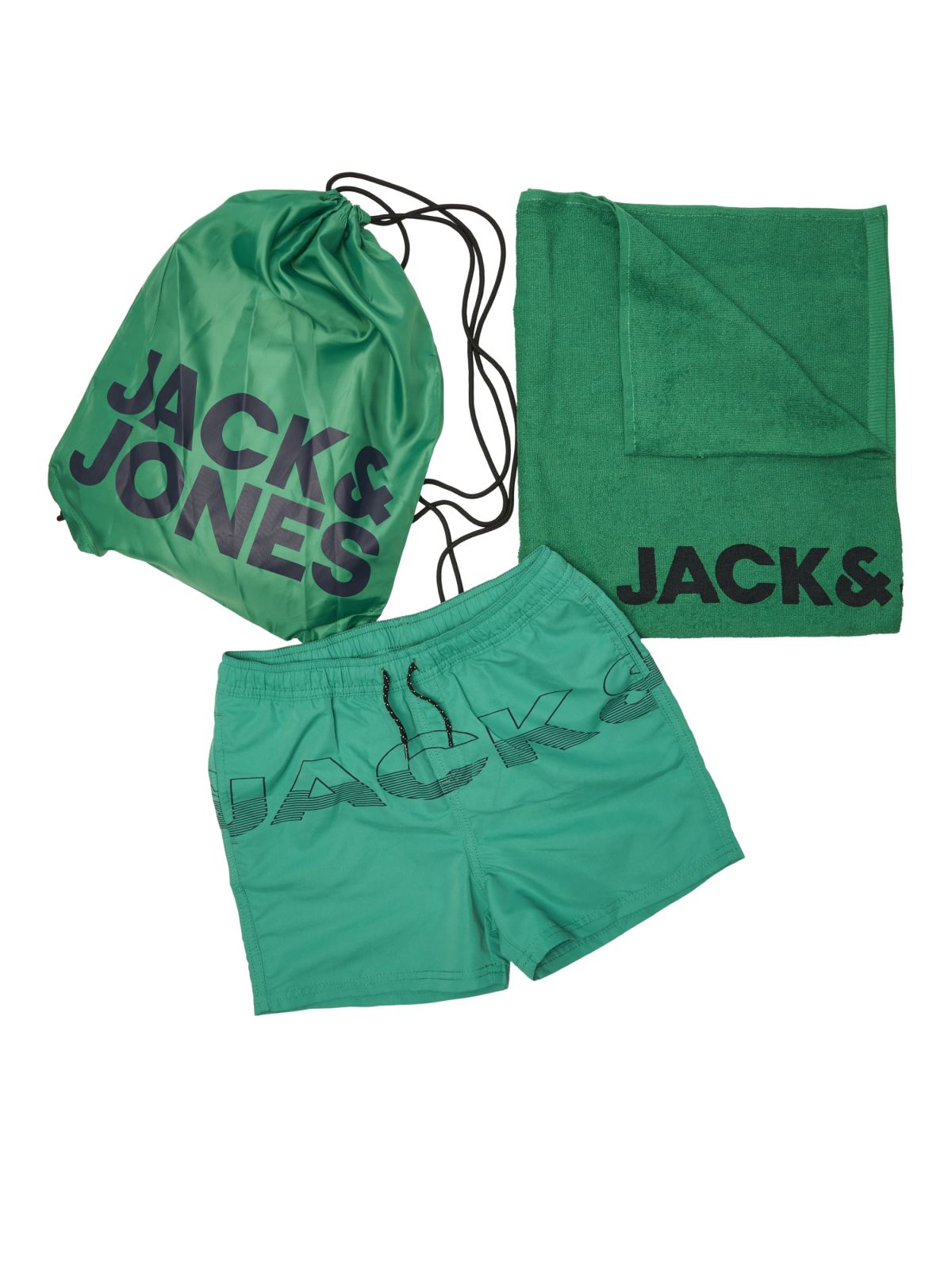  מכנסי בגד ים עם לוגו / TEEN של JACK AND JONES