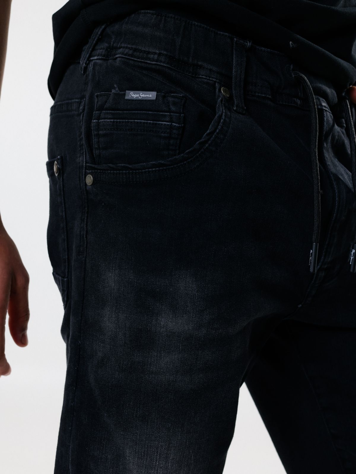  מכנסיי ג'ינס קצרים ווש של PEPE JEANS