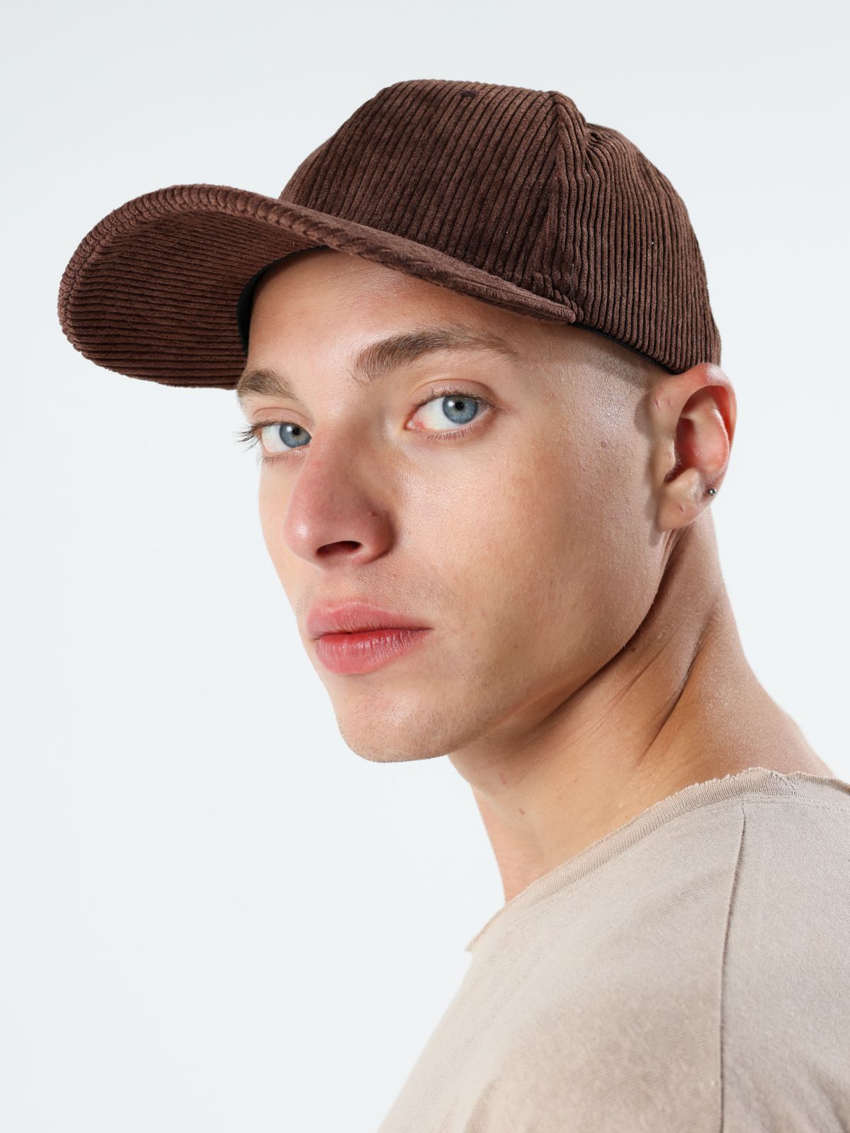  כובע מצחייה קורדרוי / גברים של TERMINAL X