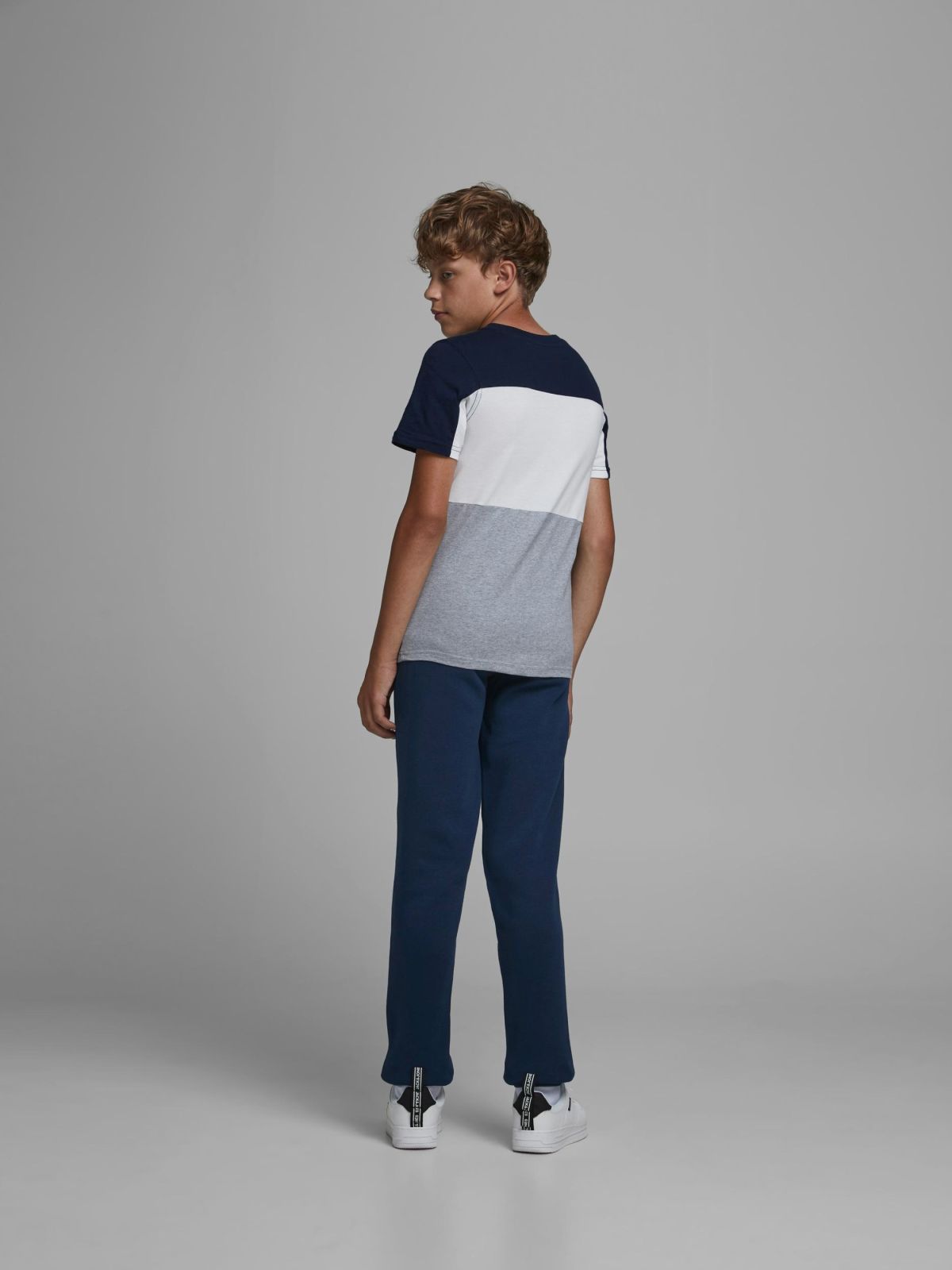  מכנסי טרנינג עם הדפס לוגו / TEEN של JACK AND JONES