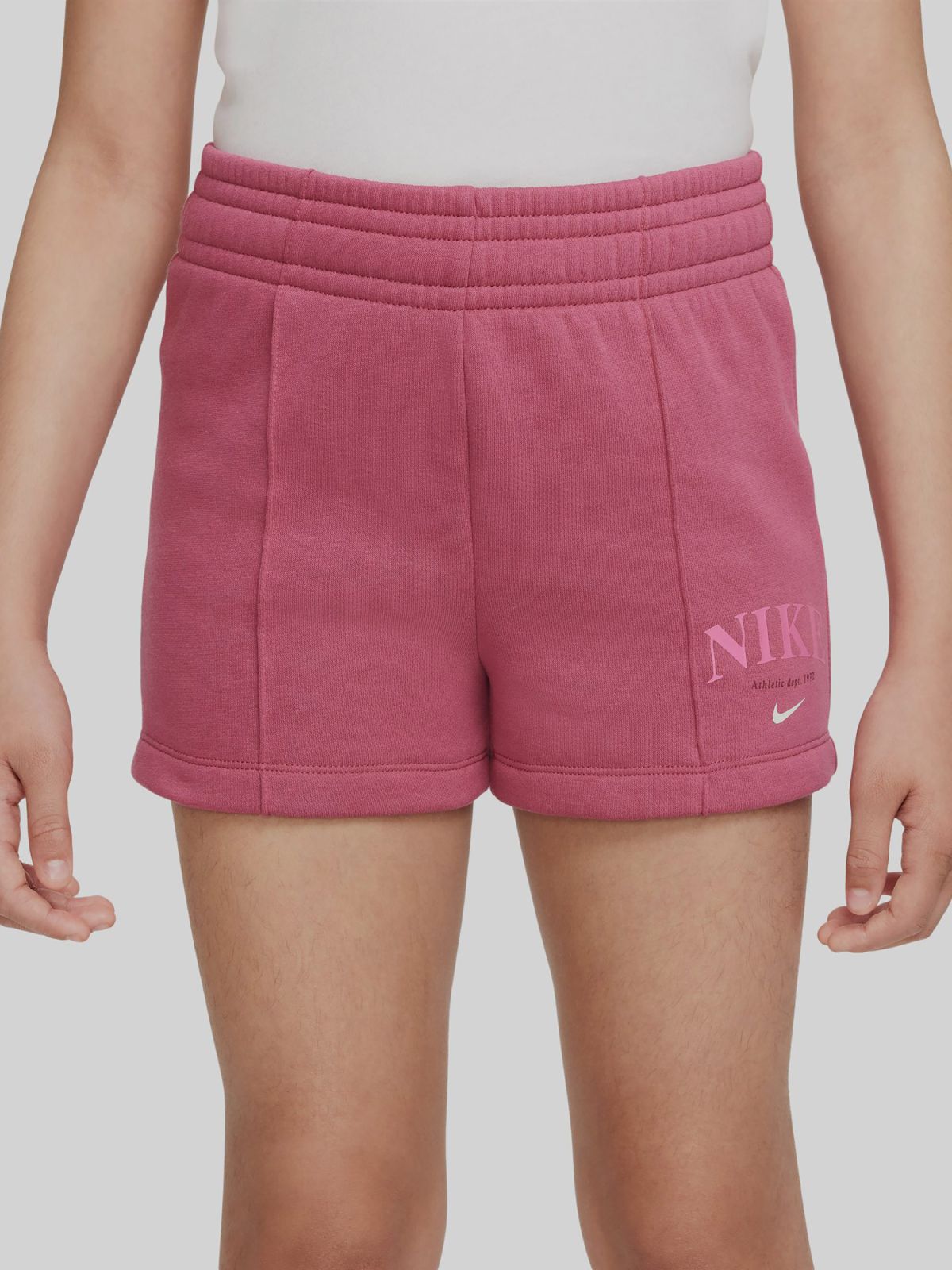  מכנסי טרנינג קצרים עם הדפס לוגו של NIKE