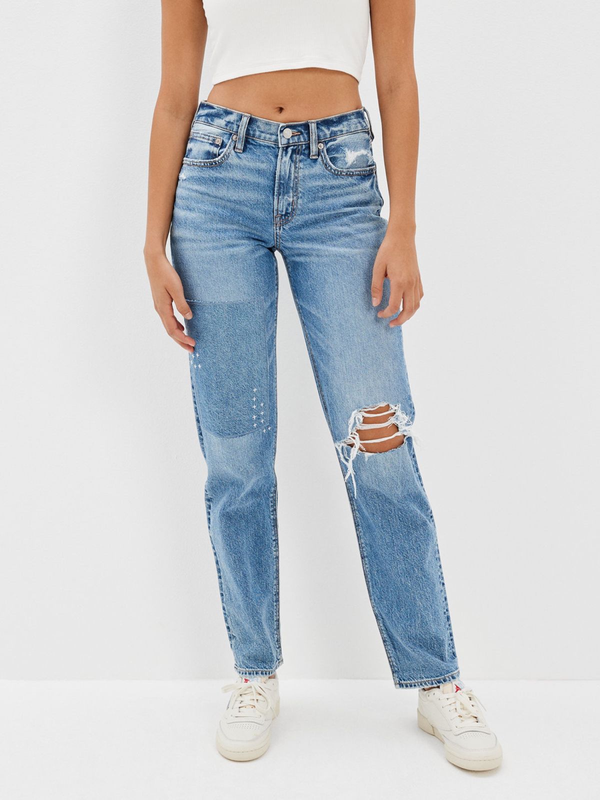  מכנסי ג'ינס 90S STRAIGHT של AMERICAN EAGLE