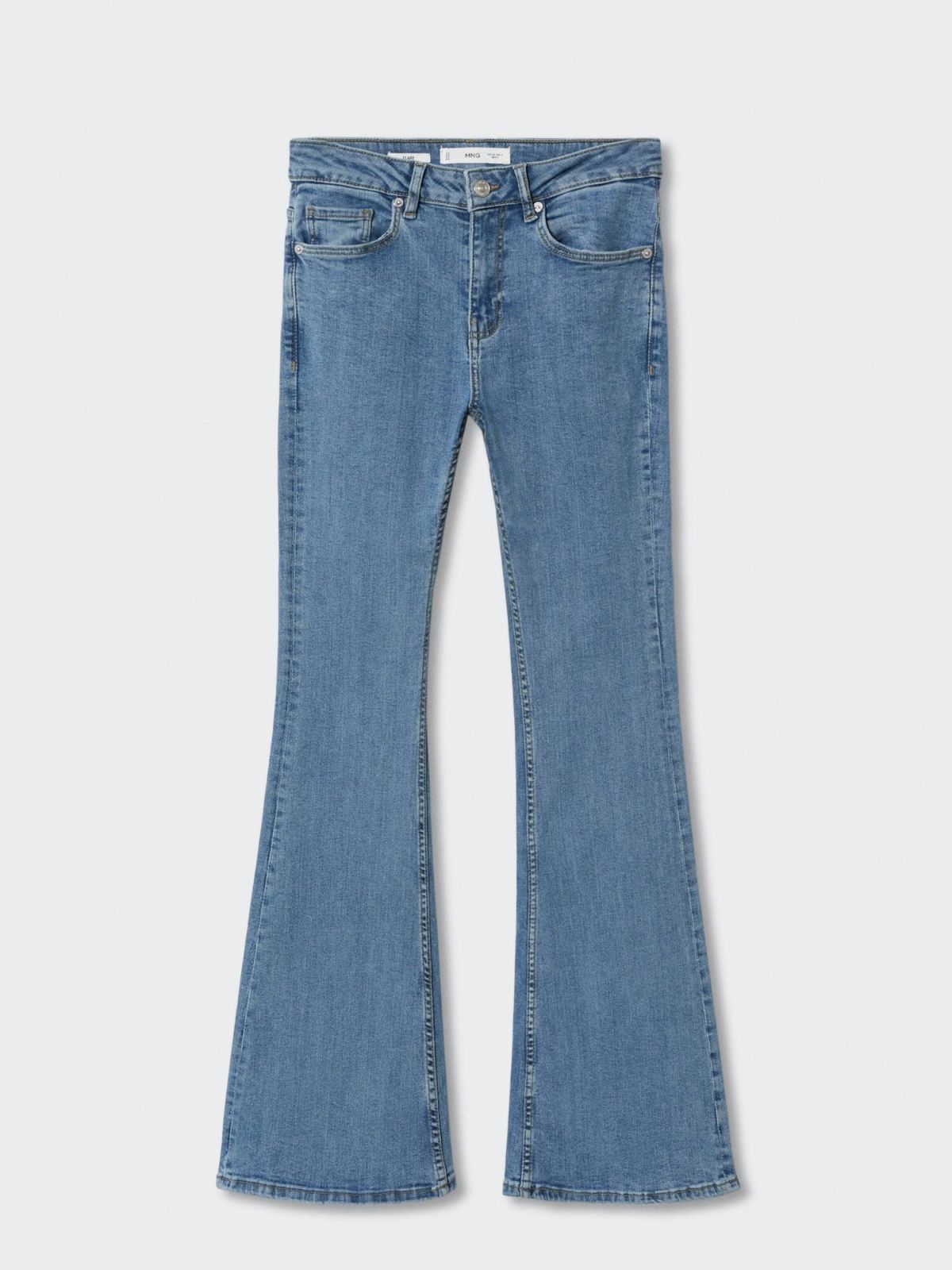  ג'ינס ארוך בגזרה מתרחבת Flare של MANGO
