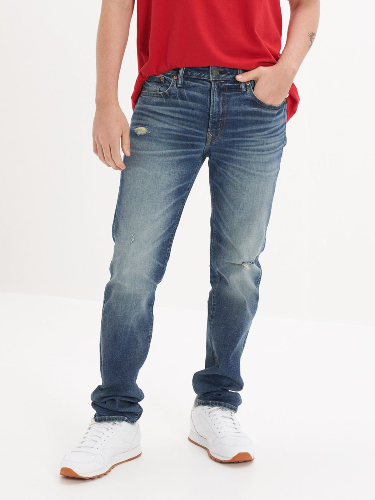  ג'ינס ארוך Medium wash של AMERICAN EAGLE