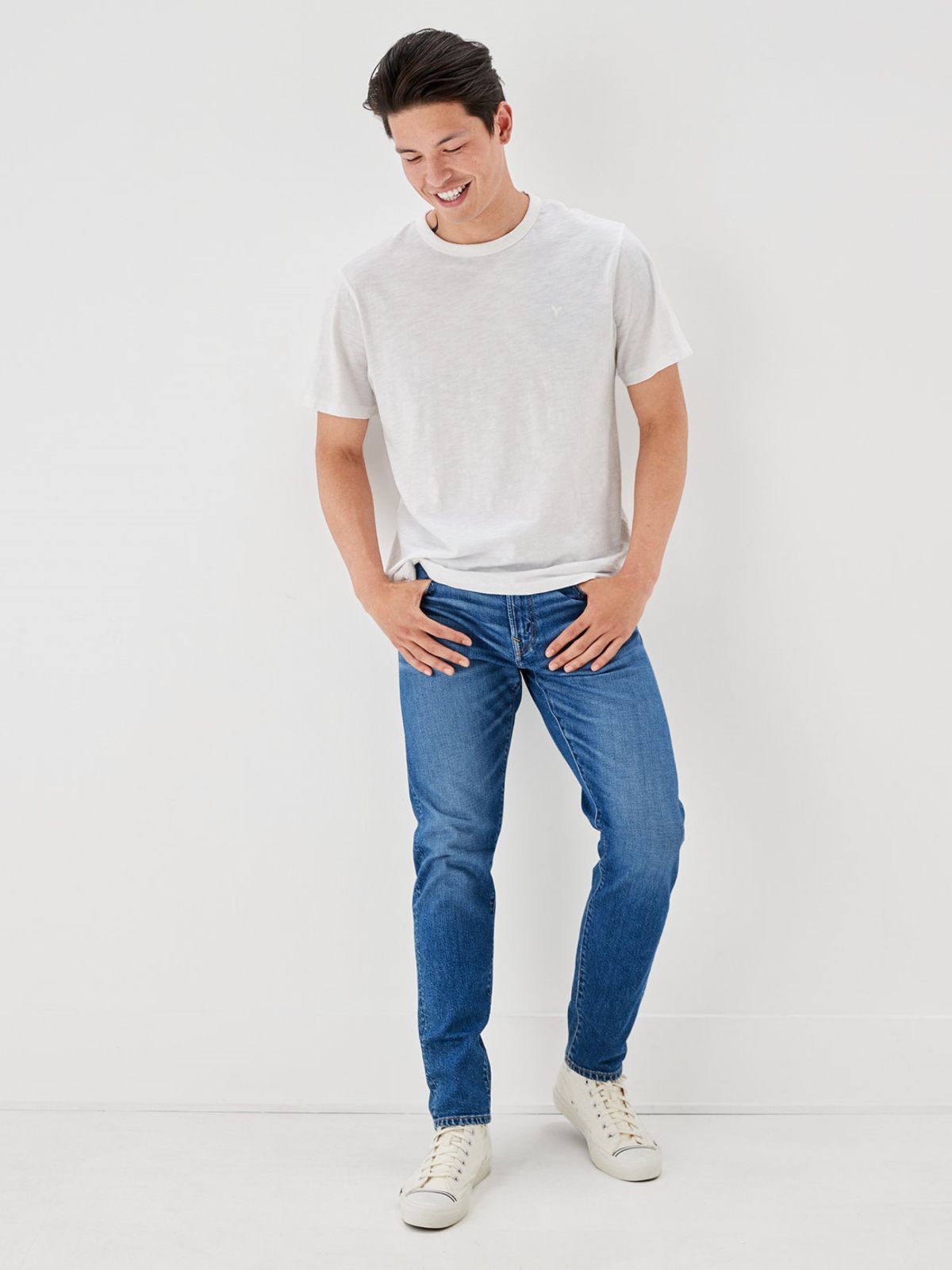  ג'ינס ארוך סקיני Medium clean של AMERICAN EAGLE