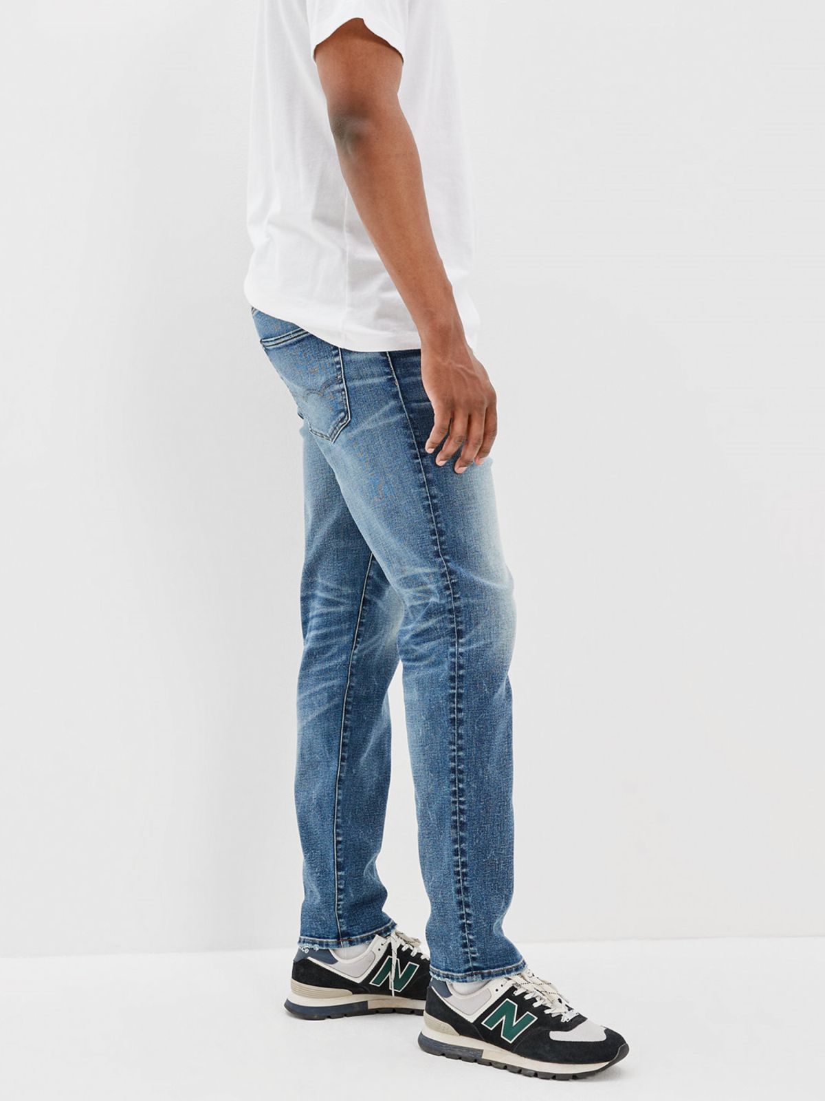  ג'ינס ארוך Dark clean 90S baggy של AMERICAN EAGLE