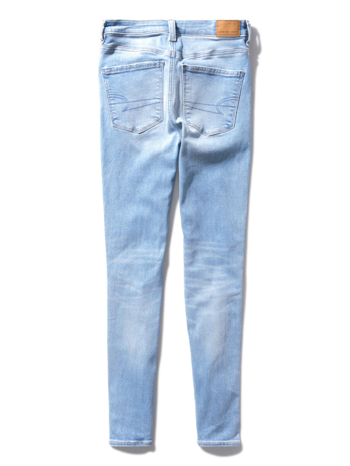  ג'ינס סקיני עם קרעים Super hi-rise jegging של AMERICAN EAGLE