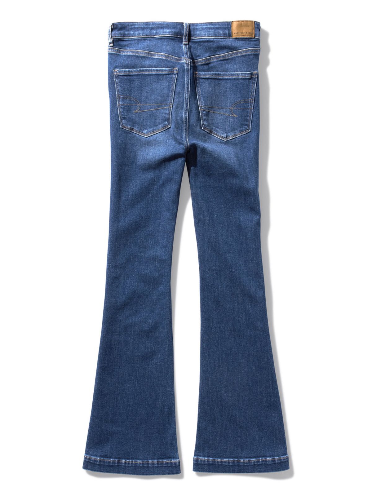  ג'ינס בגזרה מתרחבת Super hi-rise jegging של AMERICAN EAGLE
