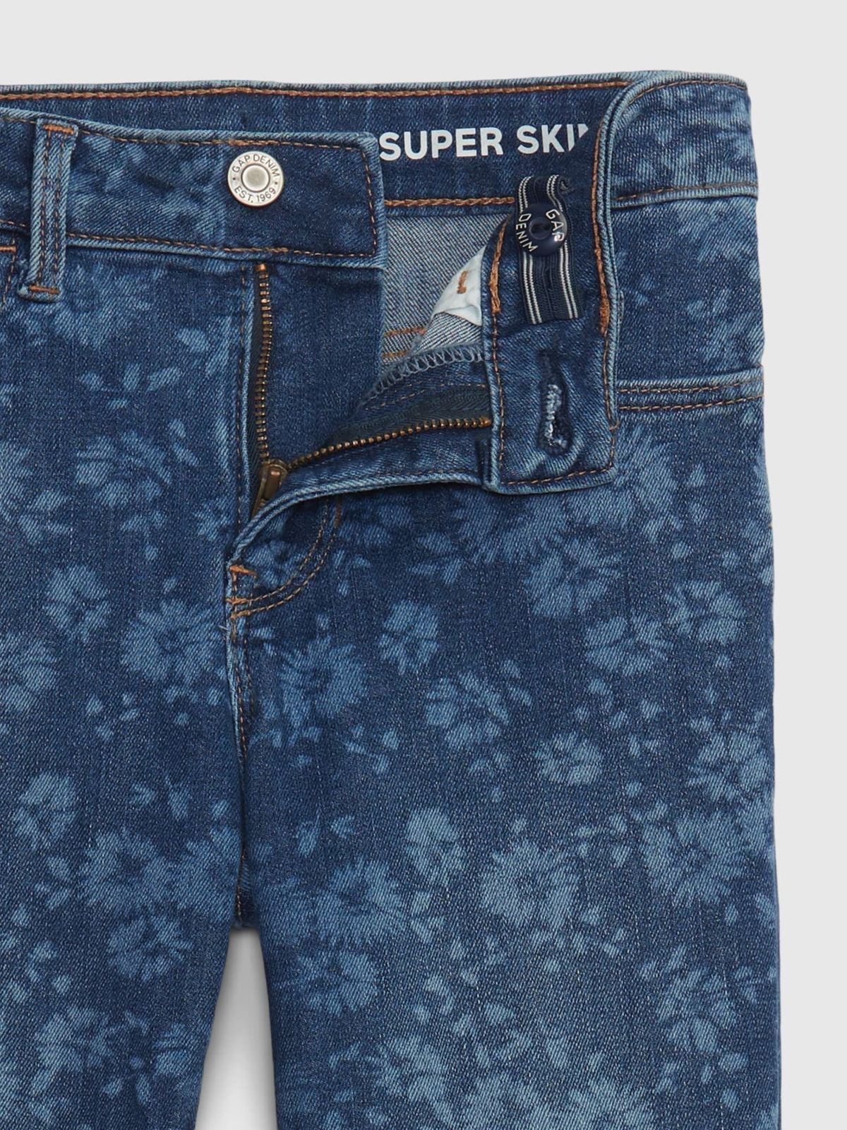  מכנסי ג'ינס בהדפס פרחים / בנות של GAP