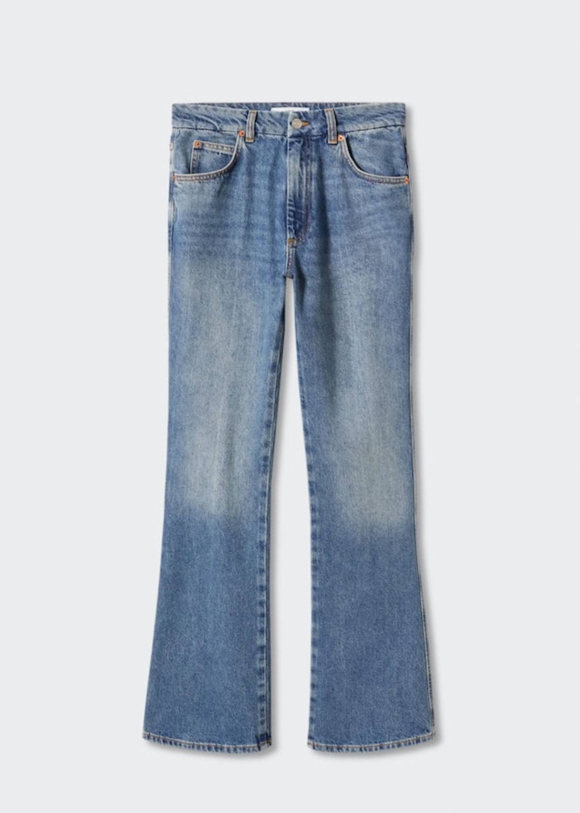 ג'ינס ארוך בגזרה מתרחבת DANA של MANGO
