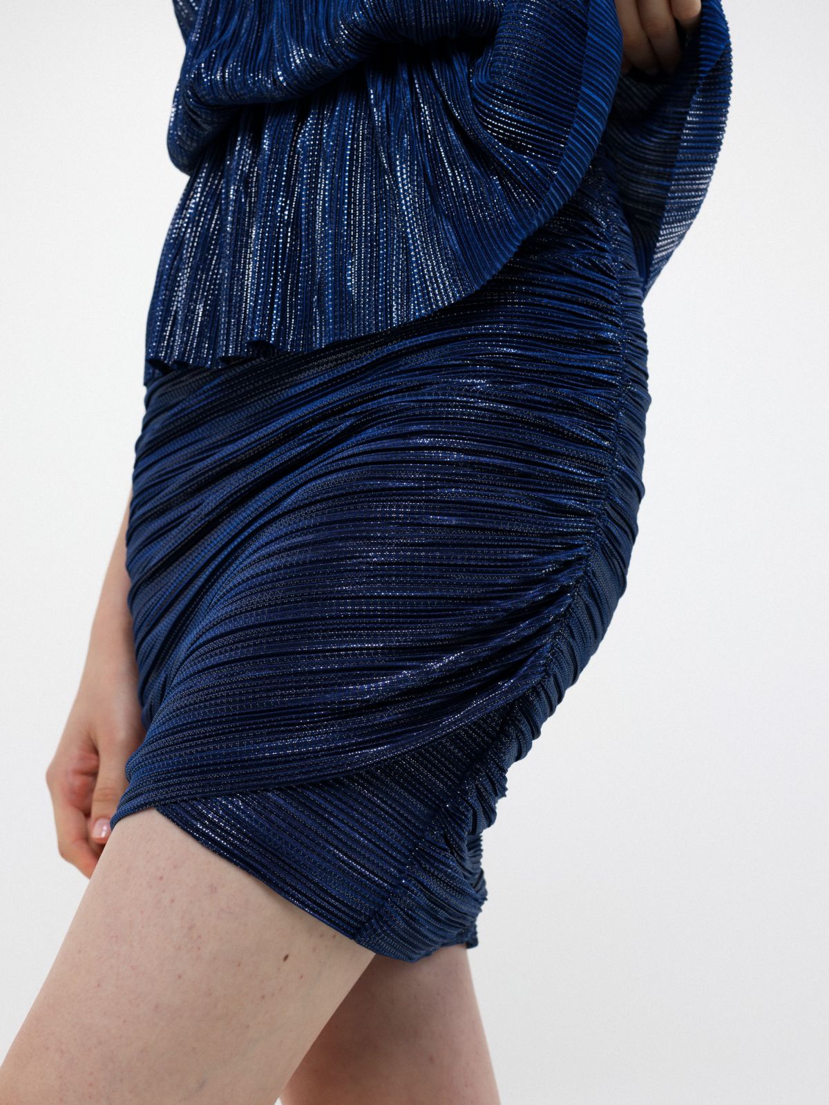  חצאית מיני בגימור מנצנץ של SABINA MUSAYEV